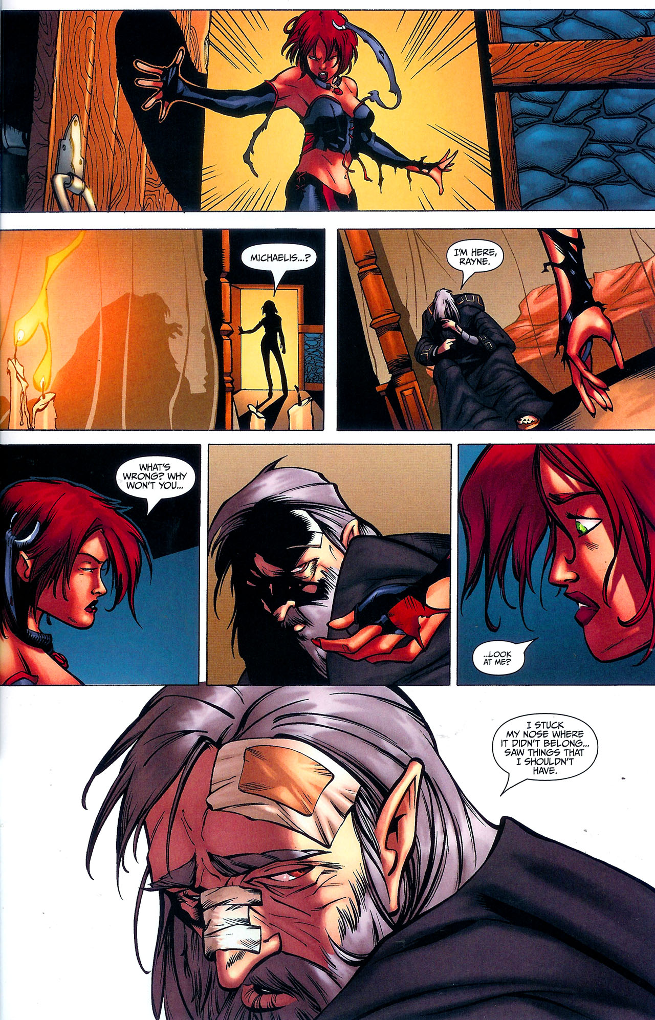 Read online BloodRayne: Plague of Dreams comic -  Issue #3 - 26