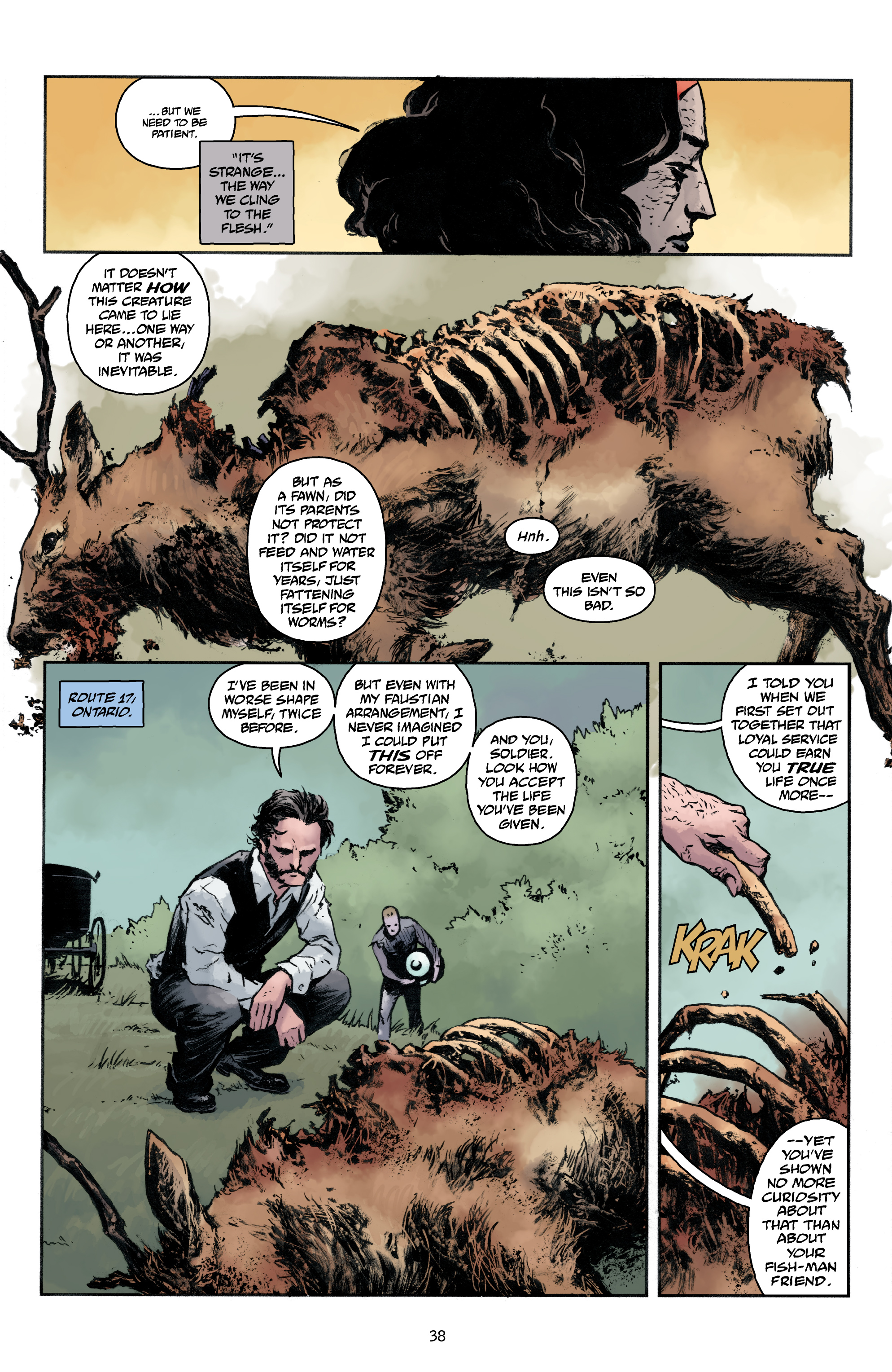 Read online Abe Sapien comic -  Issue # _TPB Dark and Terrible 2 (Part 1) - 40