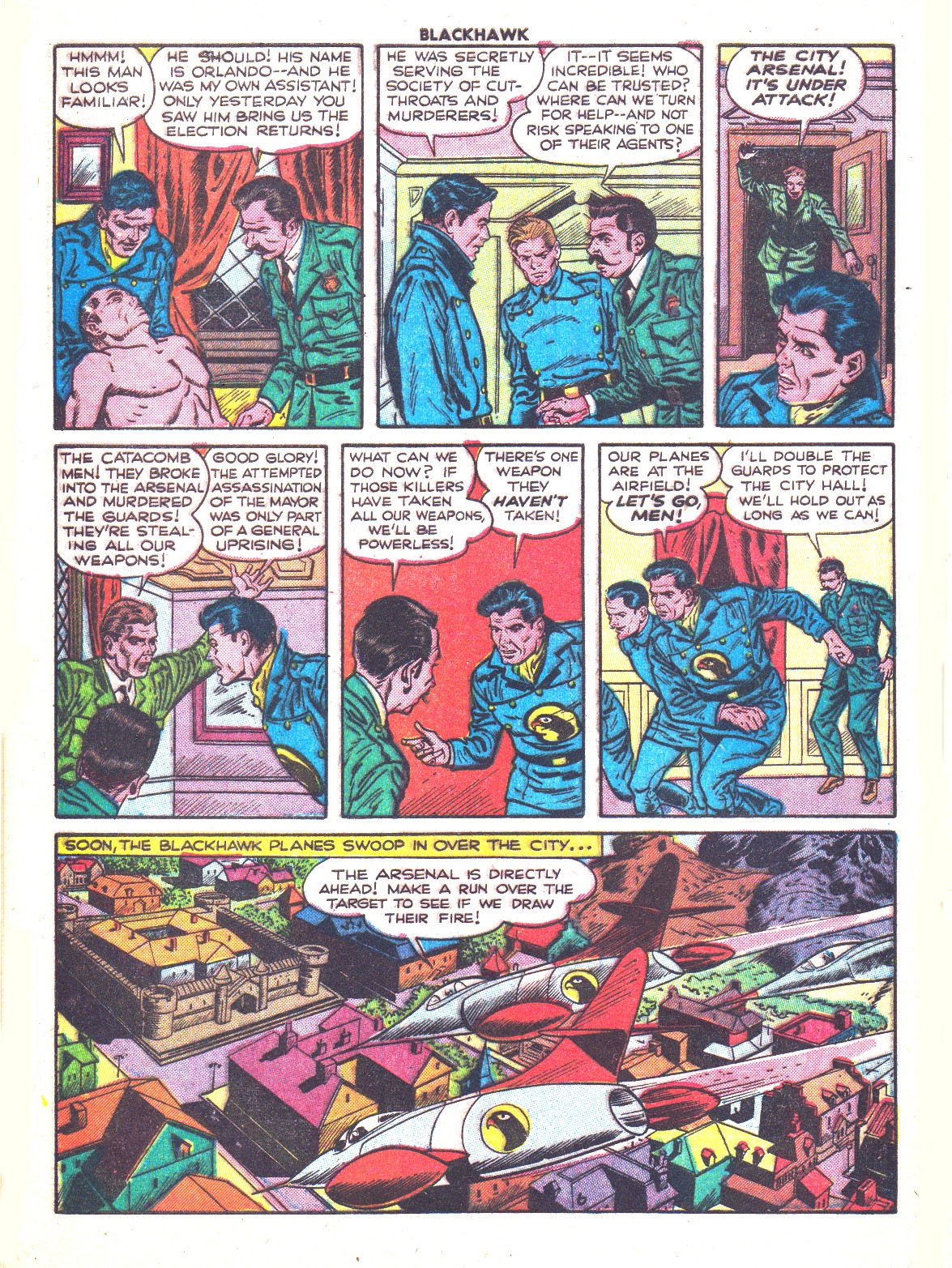 Read online Blackhawk (1957) comic -  Issue #43 - 8