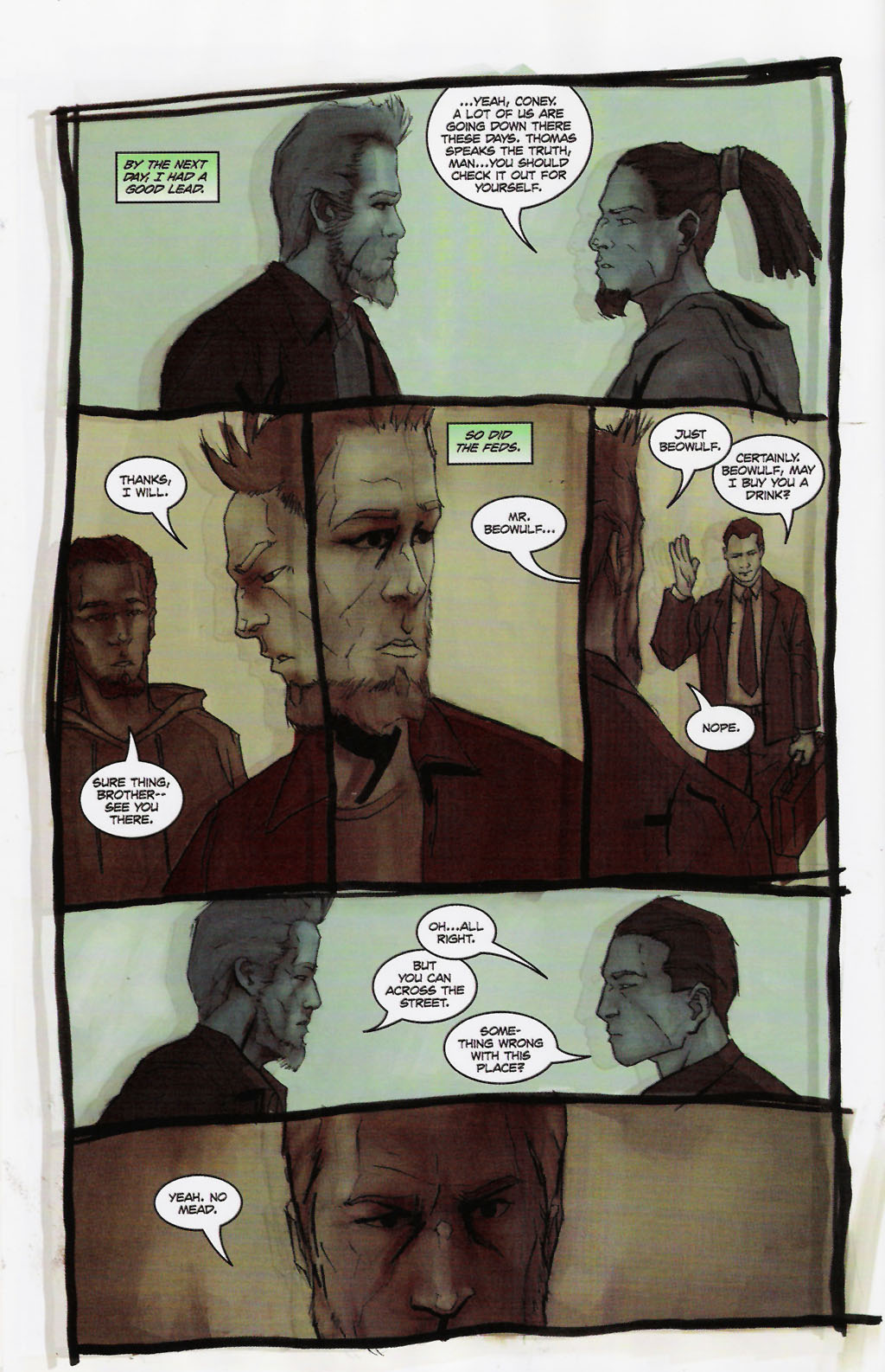 Read online Beowulf comic -  Issue #7 - 12