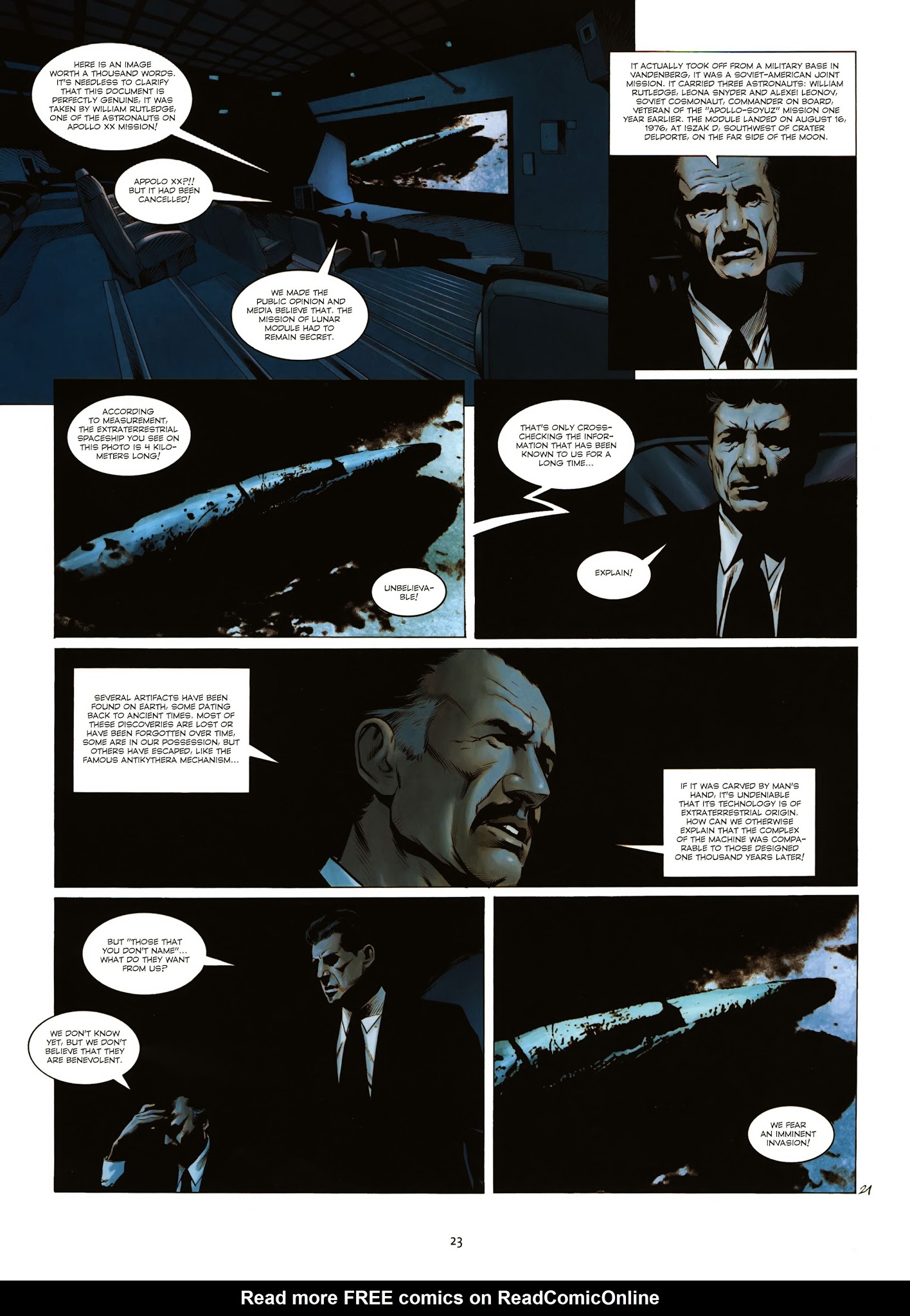 Read online Prometheus comic -  Issue #2 - 23