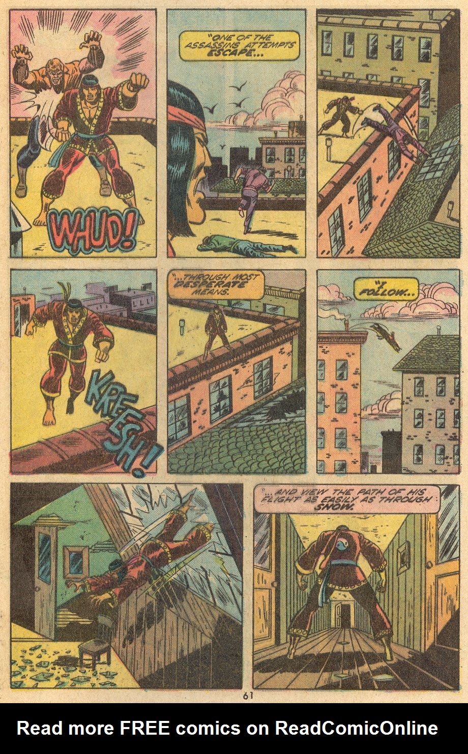 Read online Giant-Size Master of Kung Fu comic -  Issue #1 - 52