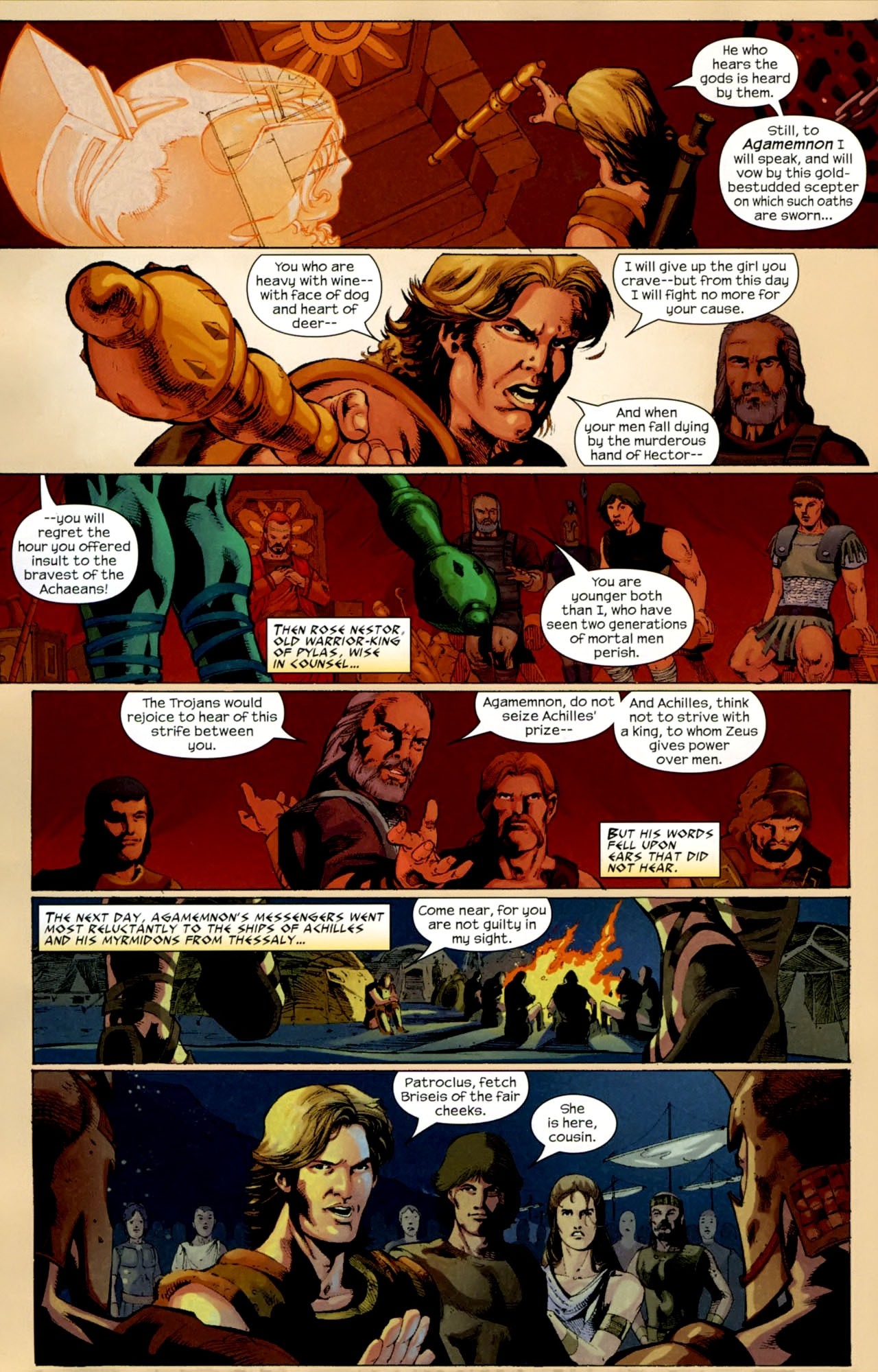 Read online The Iliad comic -  Issue #1 - 13