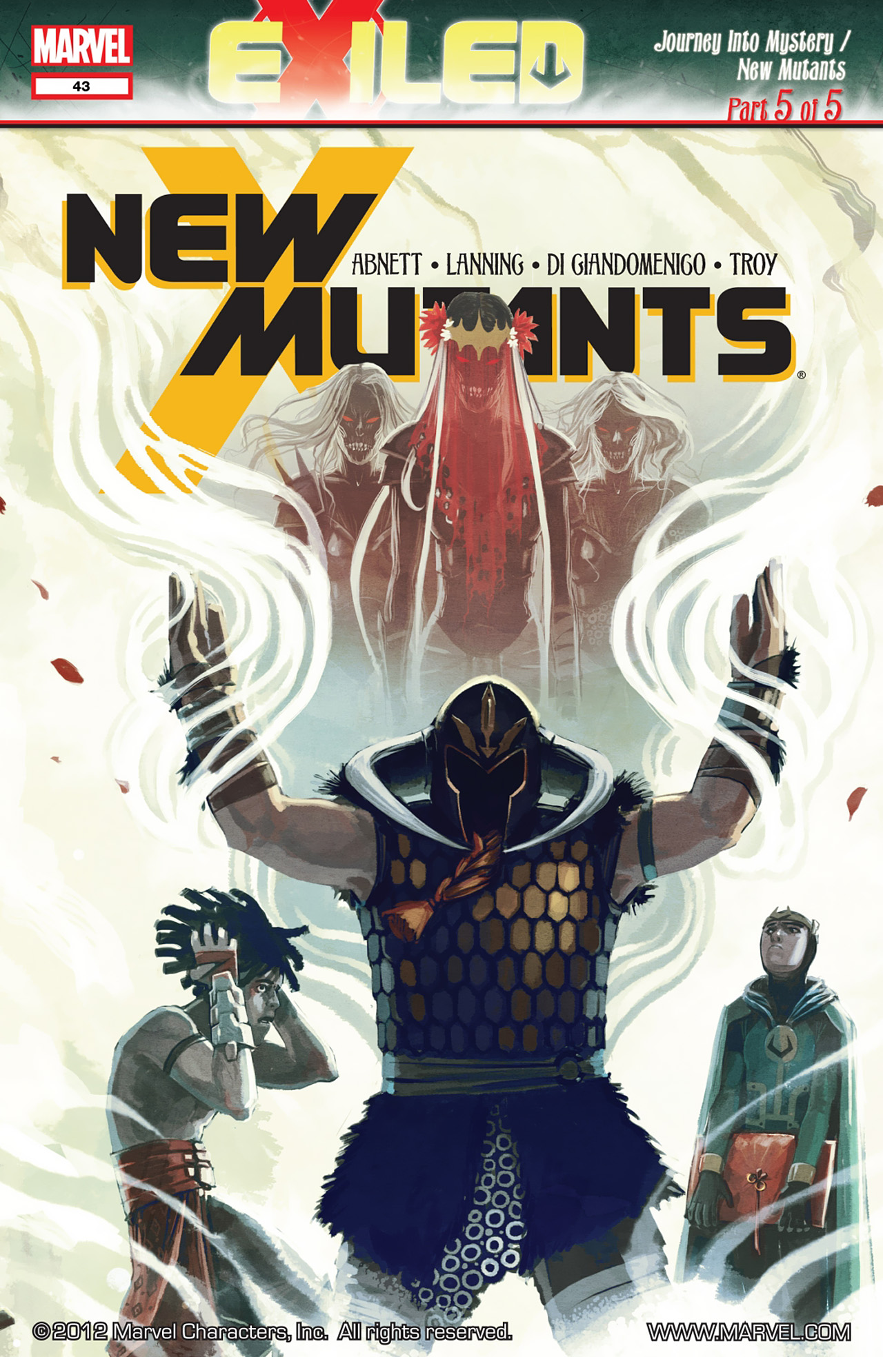 Read online New Mutants (2009) comic -  Issue #43 - 1