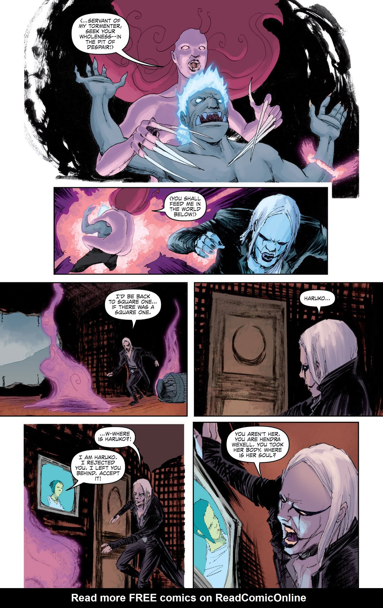Read online The Crow: Death And Rebirth comic -  Issue #5 - 8