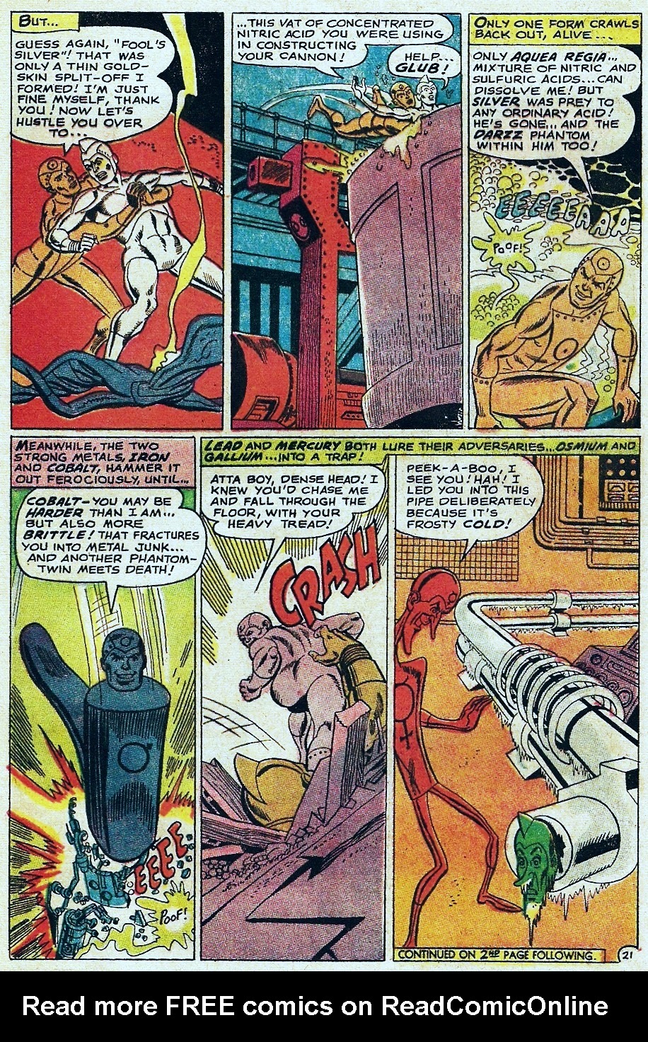 Read online Metal Men (1963) comic -  Issue #31 - 29
