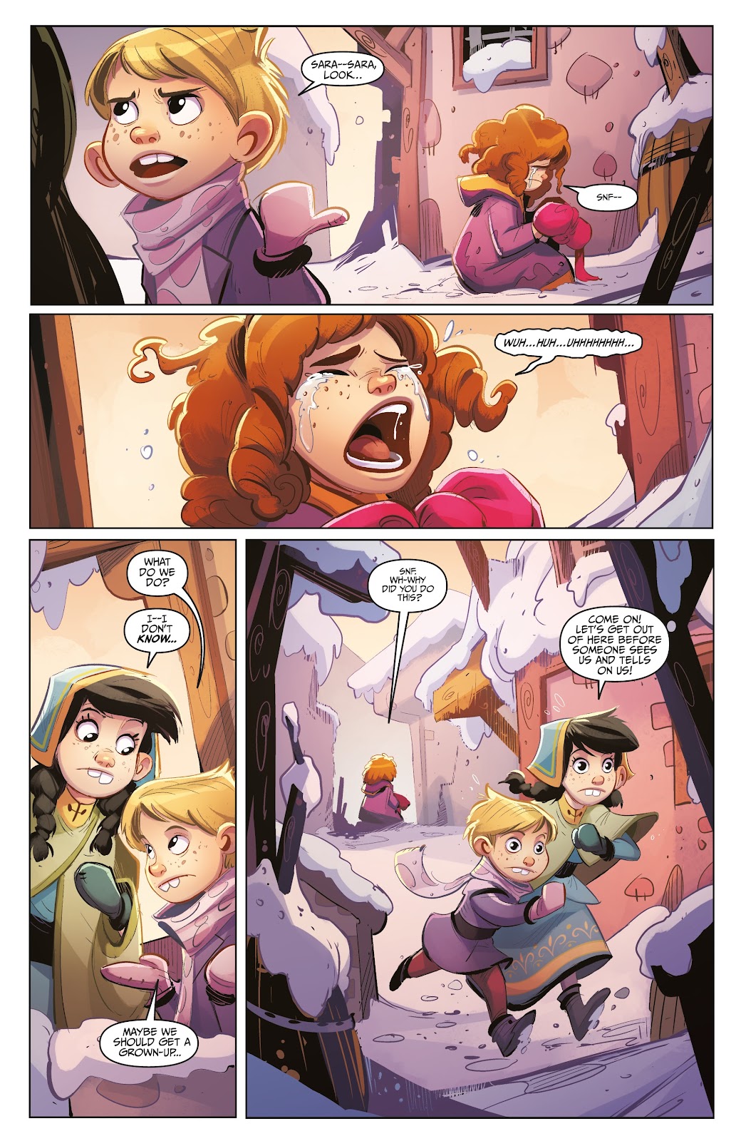 Read online Disney Frozen: The Hero Within comic -  Issue #1 - 21