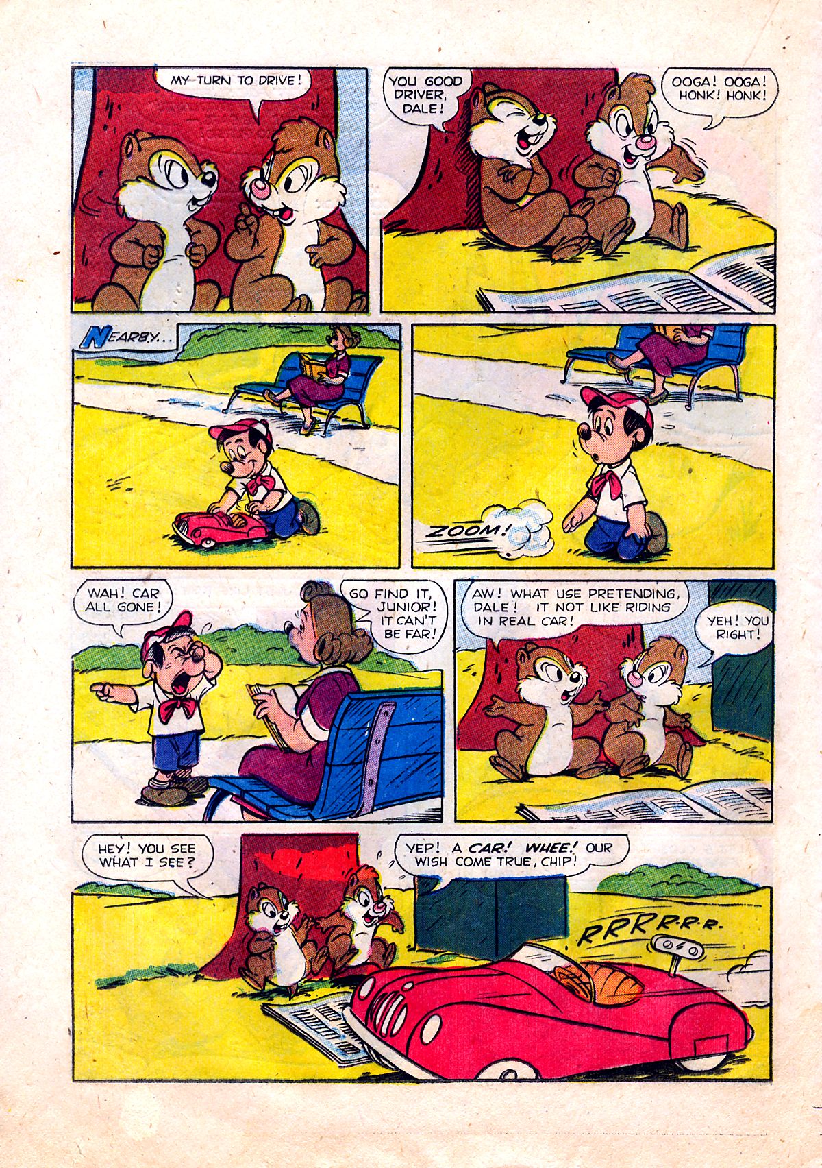 Read online Walt Disney's Chip 'N' Dale comic -  Issue #8 - 16