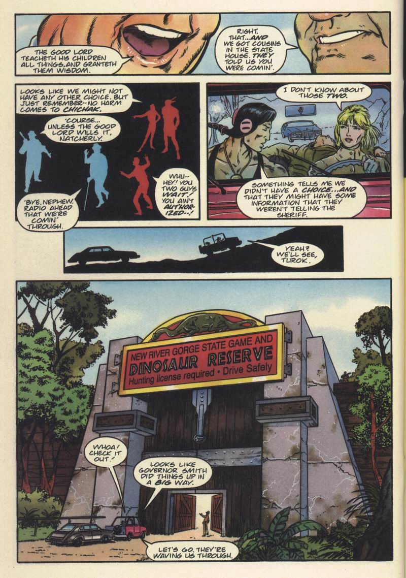 Read online Turok, Dinosaur Hunter (1993) comic -  Issue #20 - 19