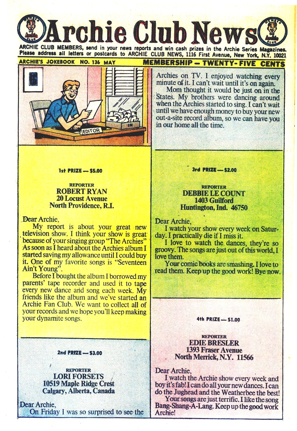 Read online Archie's Joke Book Magazine comic -  Issue #136 - 26