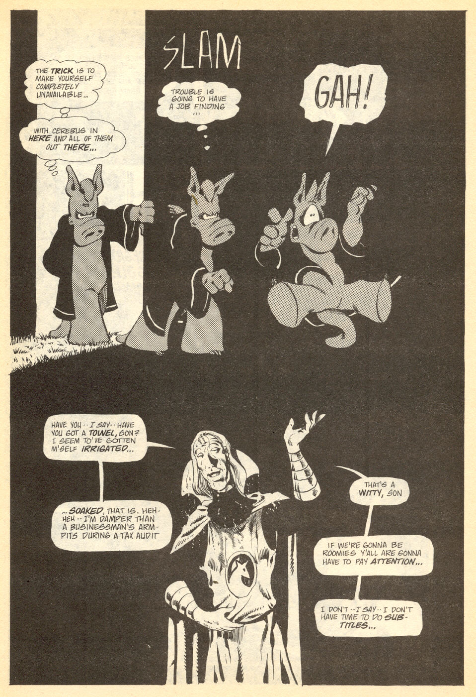 Read online Cerebus comic -  Issue #34 - 8
