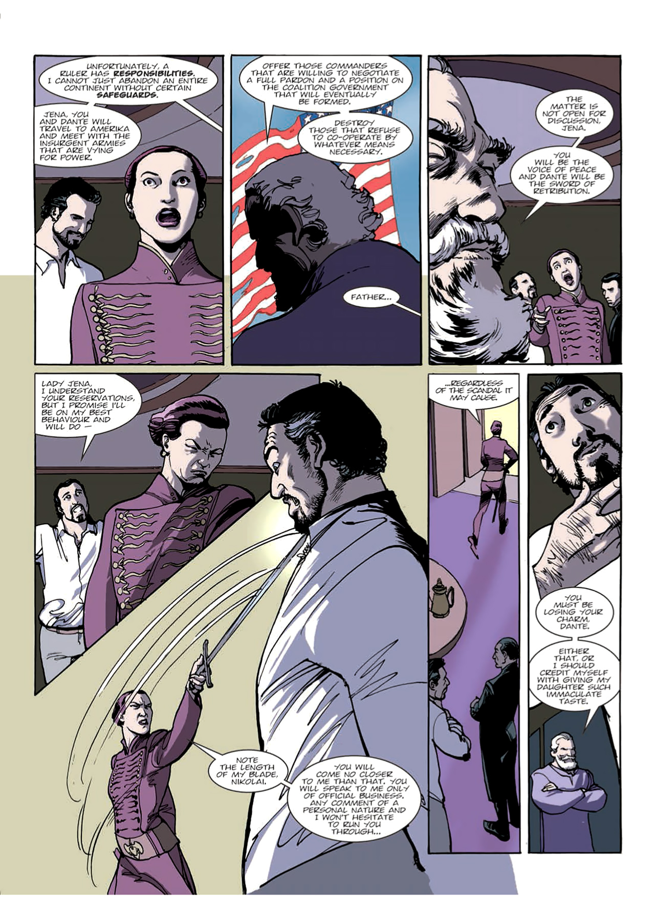 Read online Nikolai Dante comic -  Issue # TPB 9 - 14