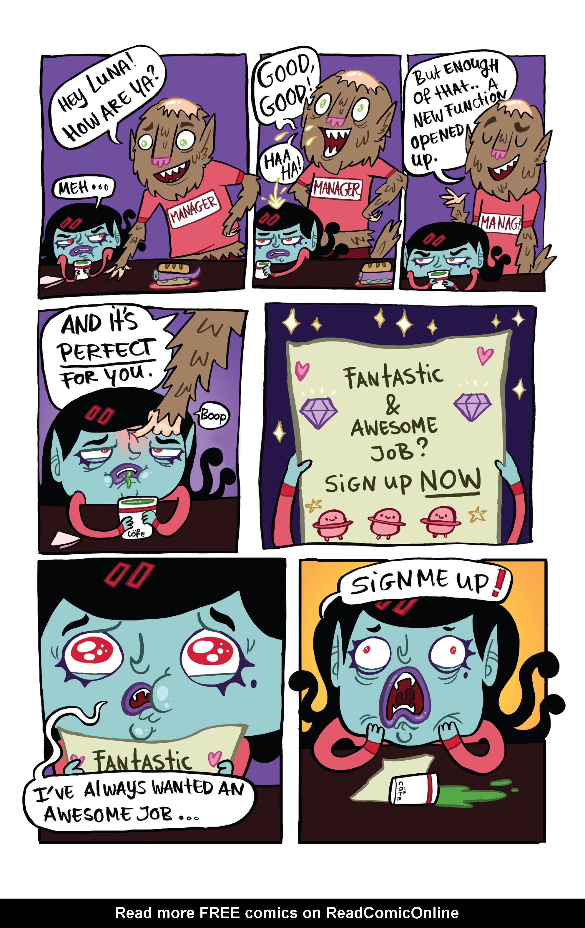 Read online Luna the Vampire comic -  Issue #2 - 5