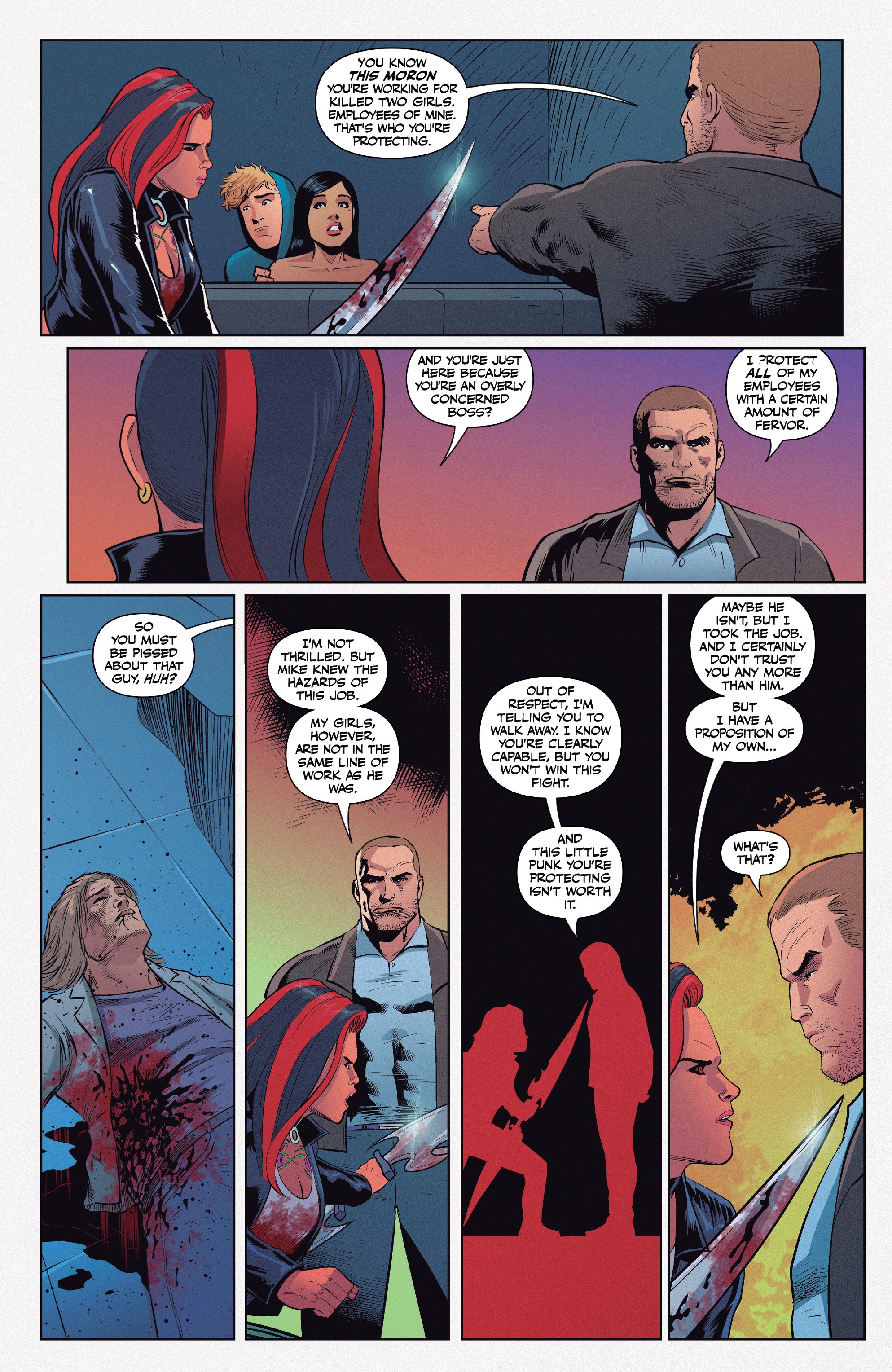 Read online Hellchild: Blood Money comic -  Issue #2 - 9