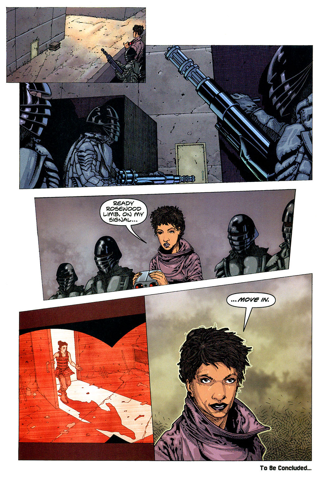 Read online Aeon Flux comic -  Issue #3 - 24