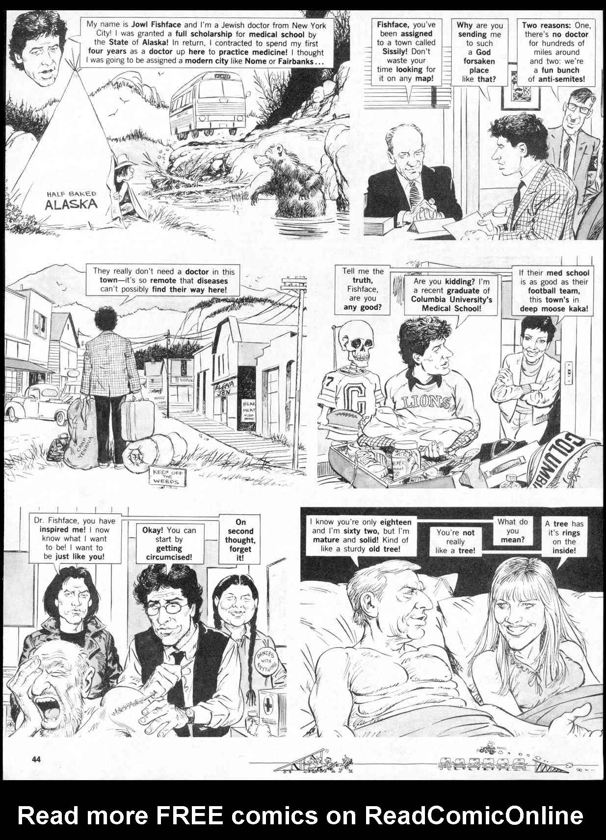 Read online MAD comic -  Issue #308 - 46