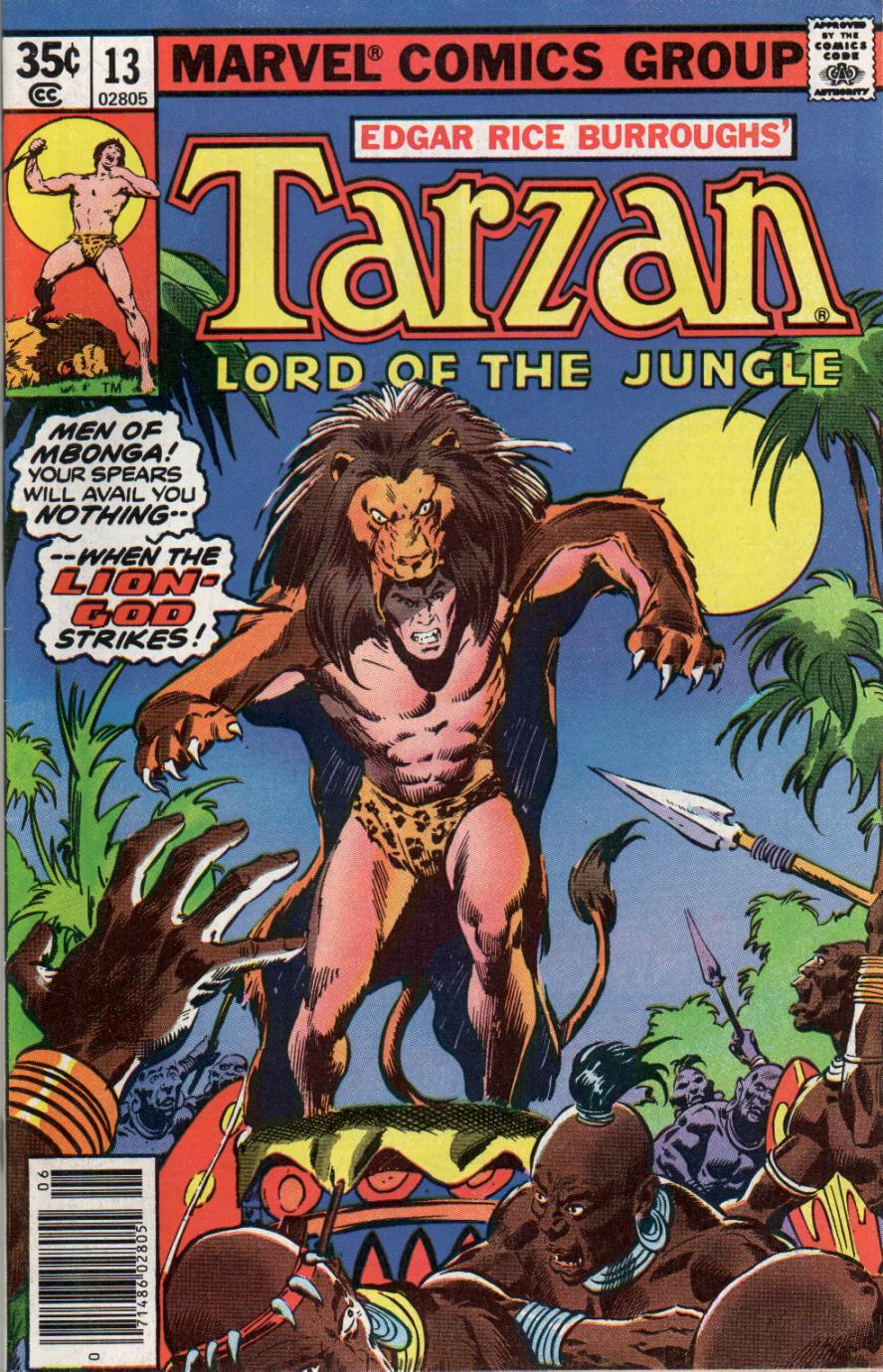 Read online Tarzan (1977) comic -  Issue #13 - 1