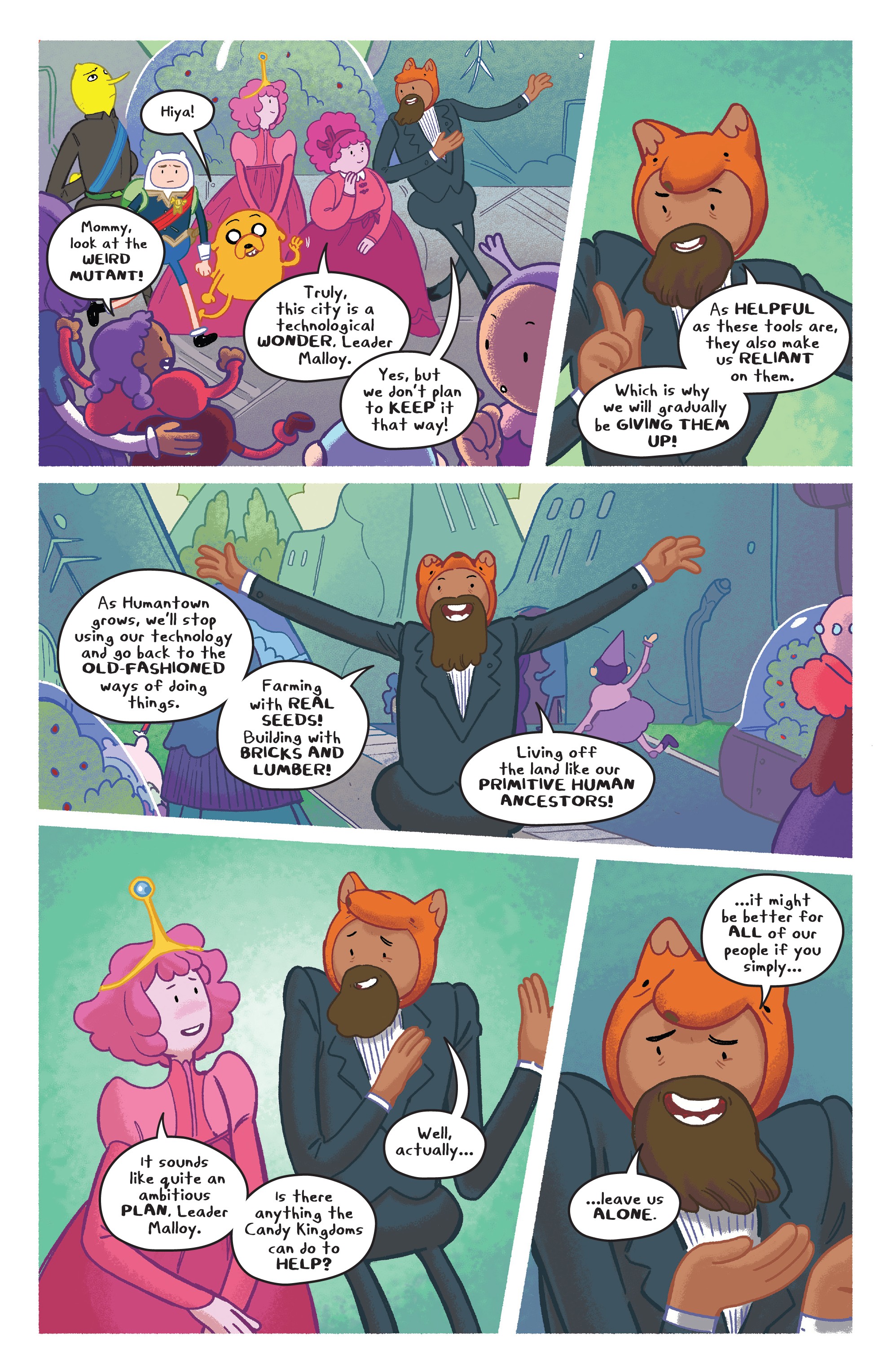 Read online Adventure Time Season 11 comic -  Issue #5 - 7
