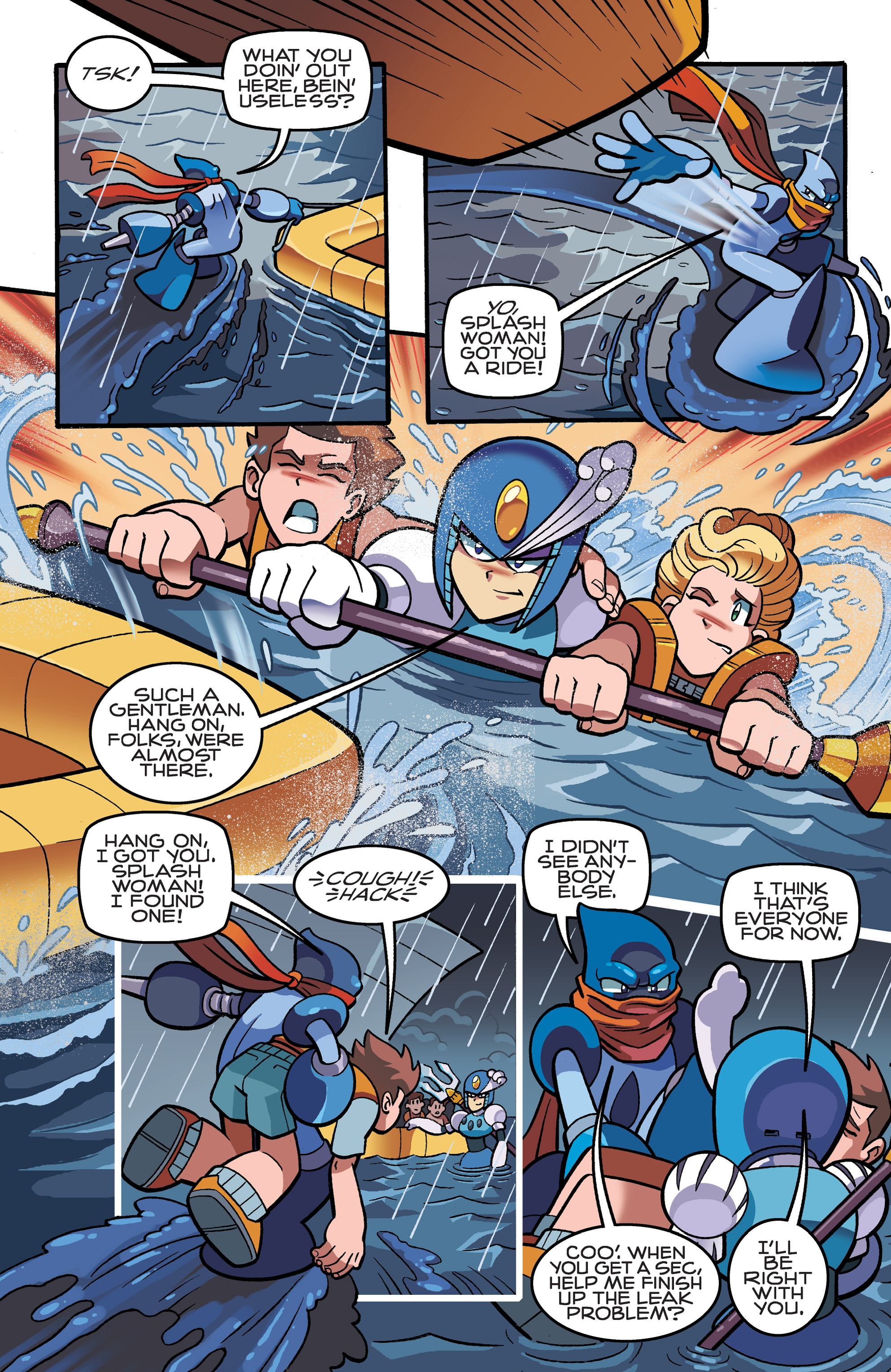 Read online Mega Man comic -  Issue # _TPB 5 - 70