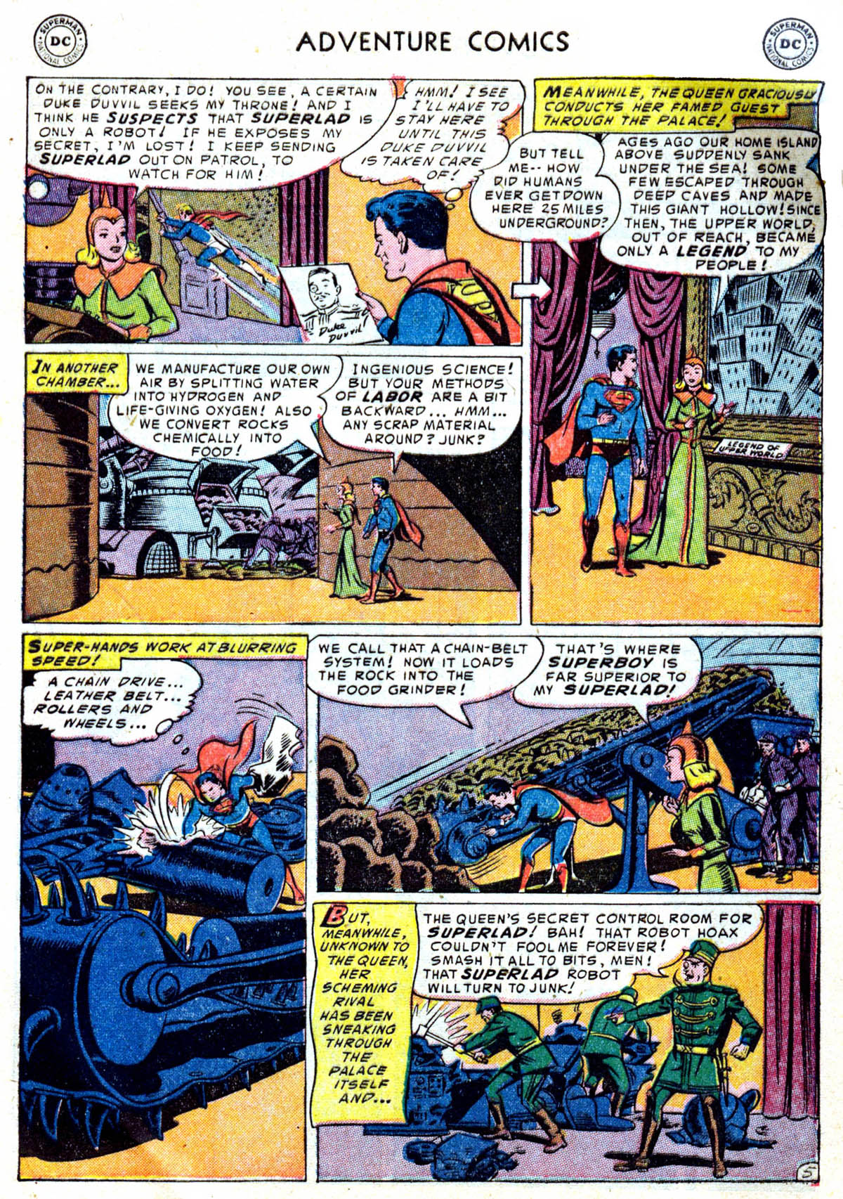 Read online Adventure Comics (1938) comic -  Issue #199 - 6