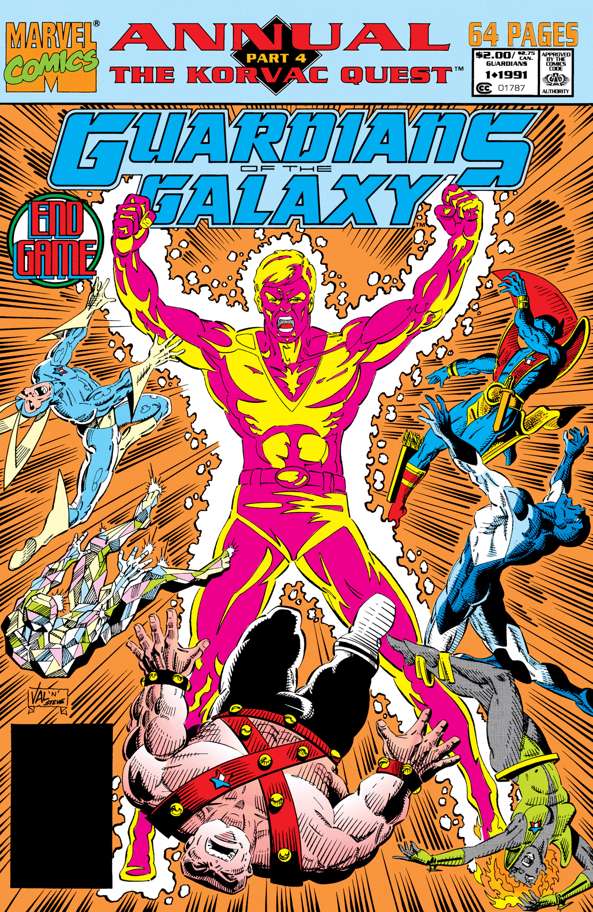 Read online Guardians of the Galaxy (1990) comic -  Issue # _TPB Guardians of the Galaxy by Jim Valentino 1 (Part 3) - 43