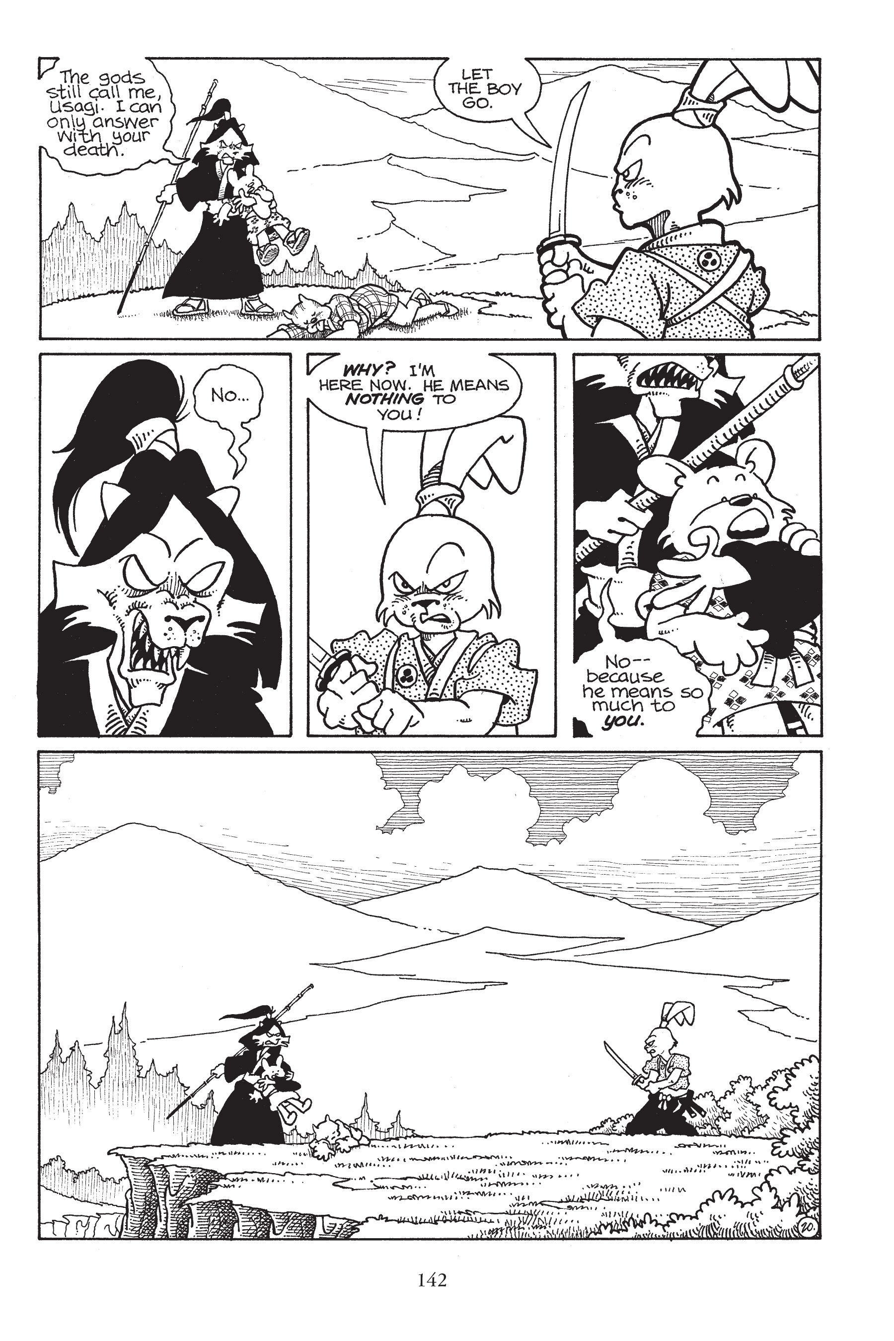 Read online Usagi Yojimbo (1987) comic -  Issue # _TPB 6 - 141