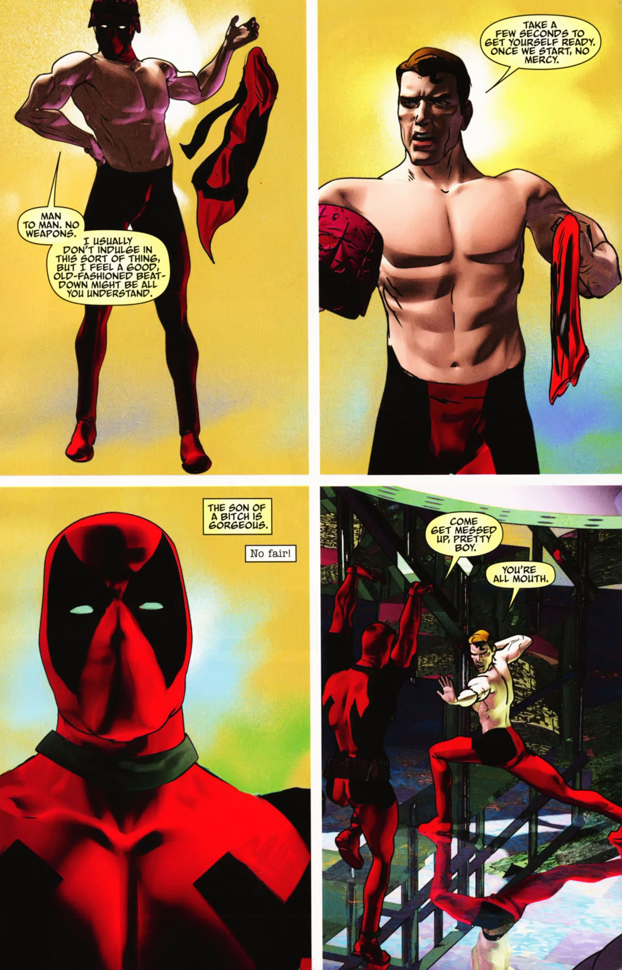 Read online Deadpool: Merc With a Mouth comic -  Issue #7 - 12