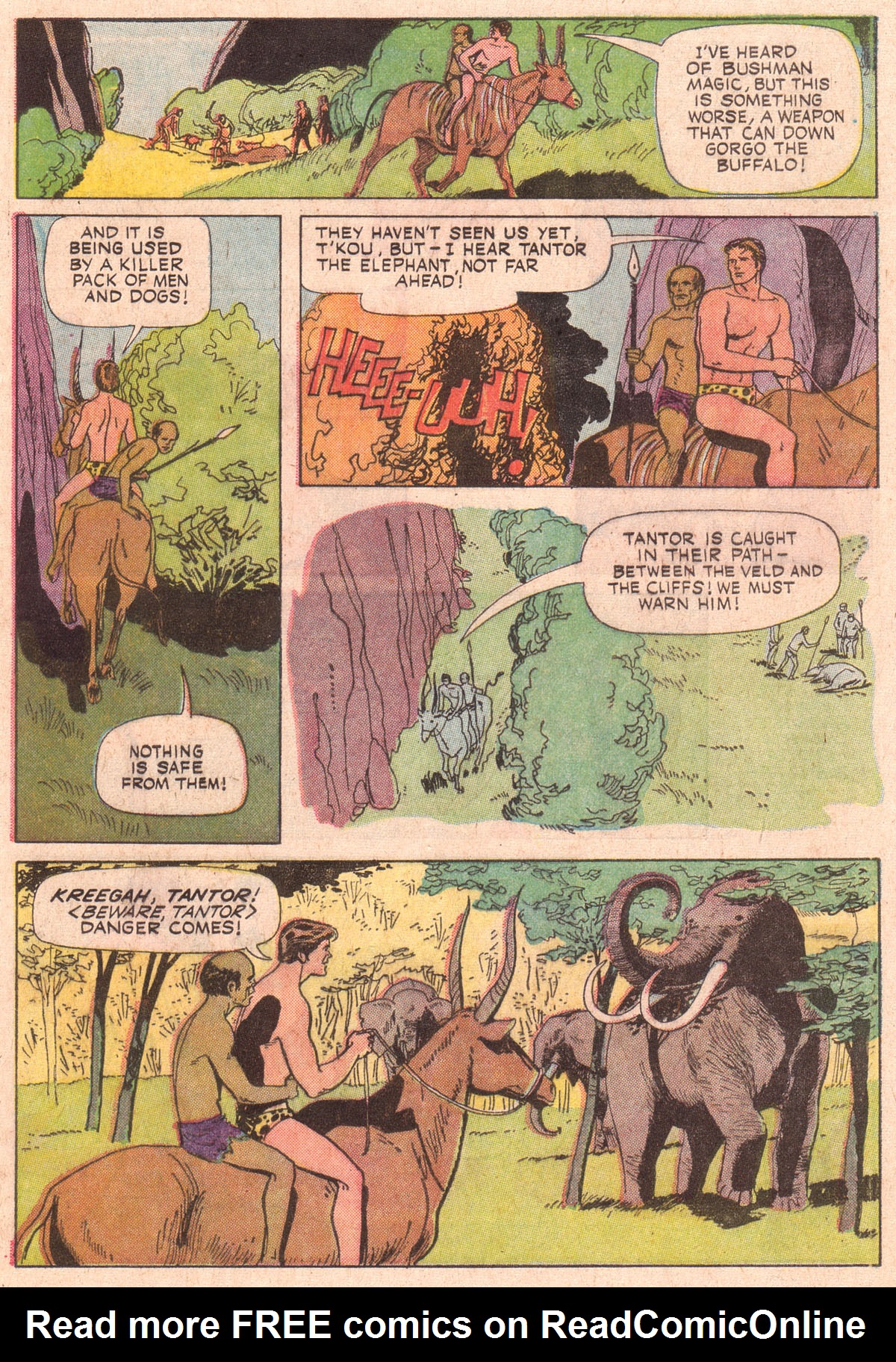Read online Korak, Son of Tarzan (1964) comic -  Issue #29 - 5