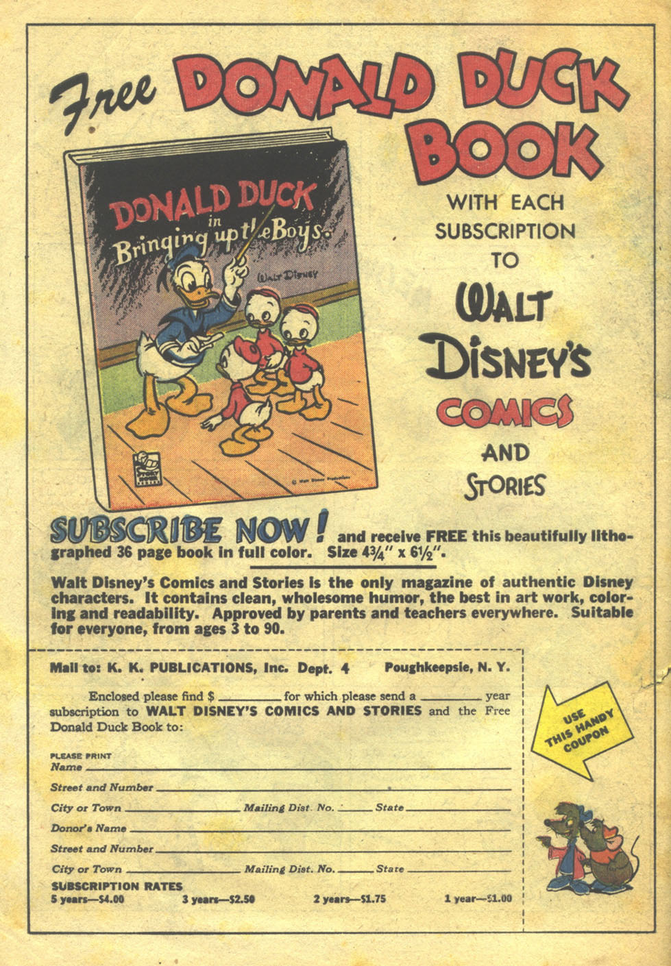 Read online Walt Disney's Comics and Stories comic -  Issue #163 - 50