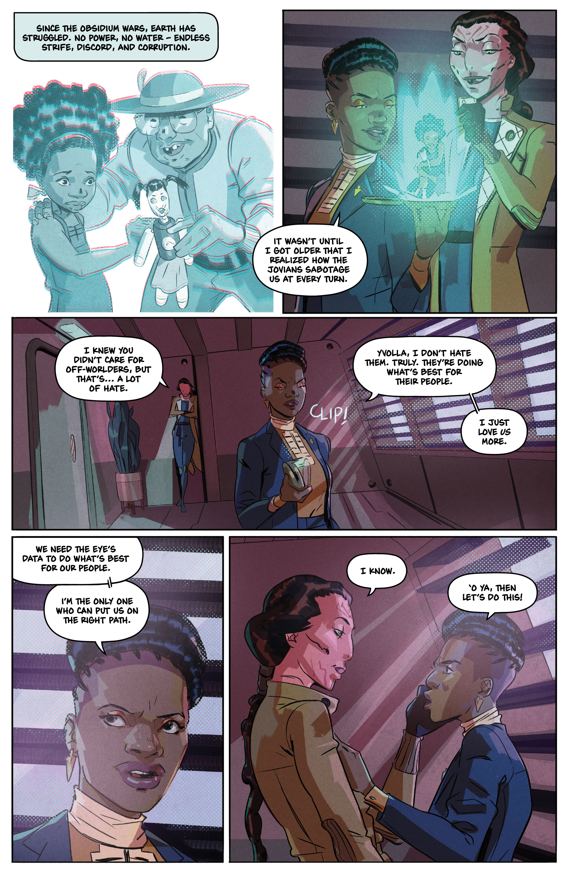 Read online New Masters comic -  Issue #3 - 10