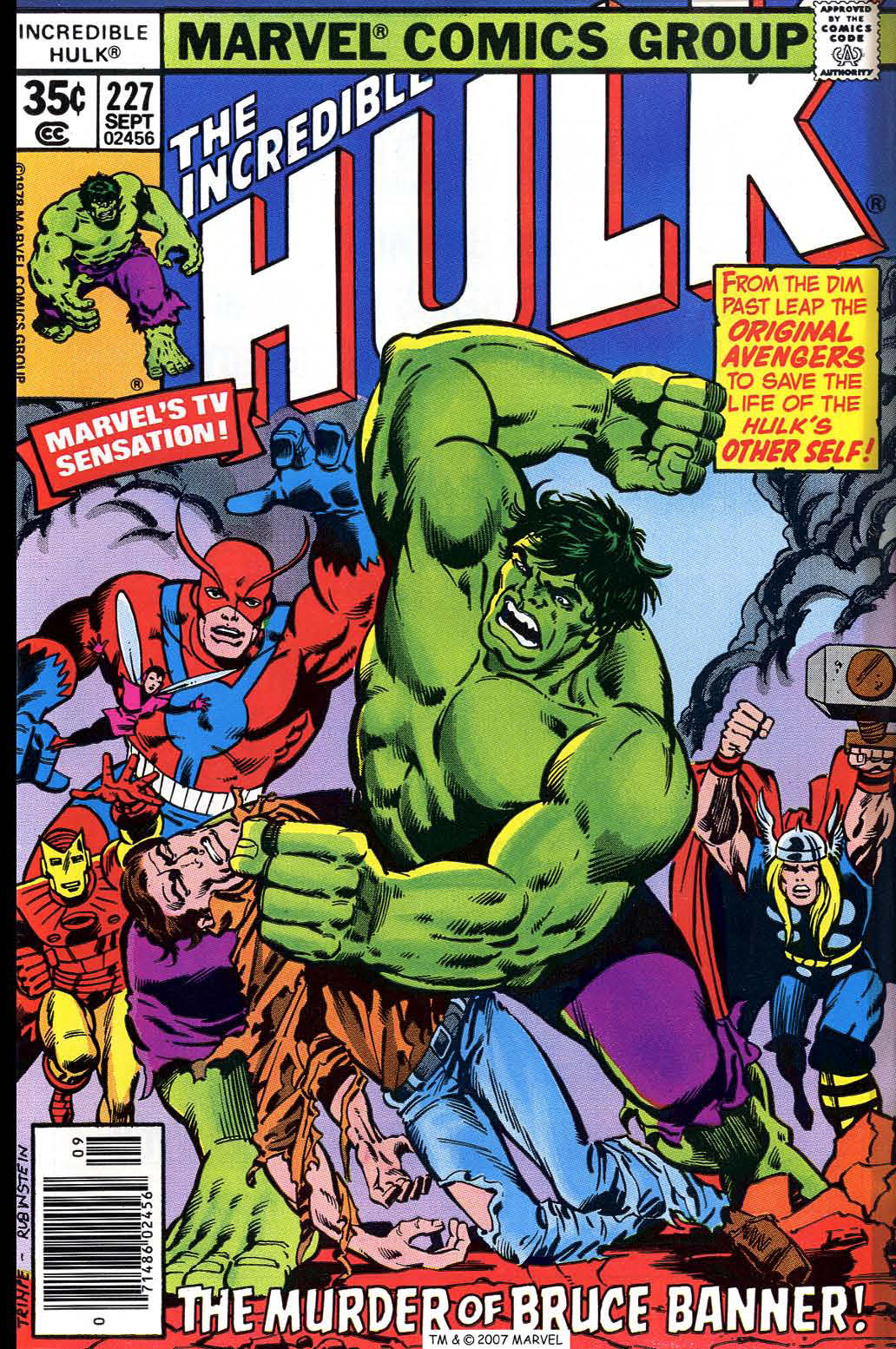 Read online The Incredible Hulk (1968) comic -  Issue #227 - 1