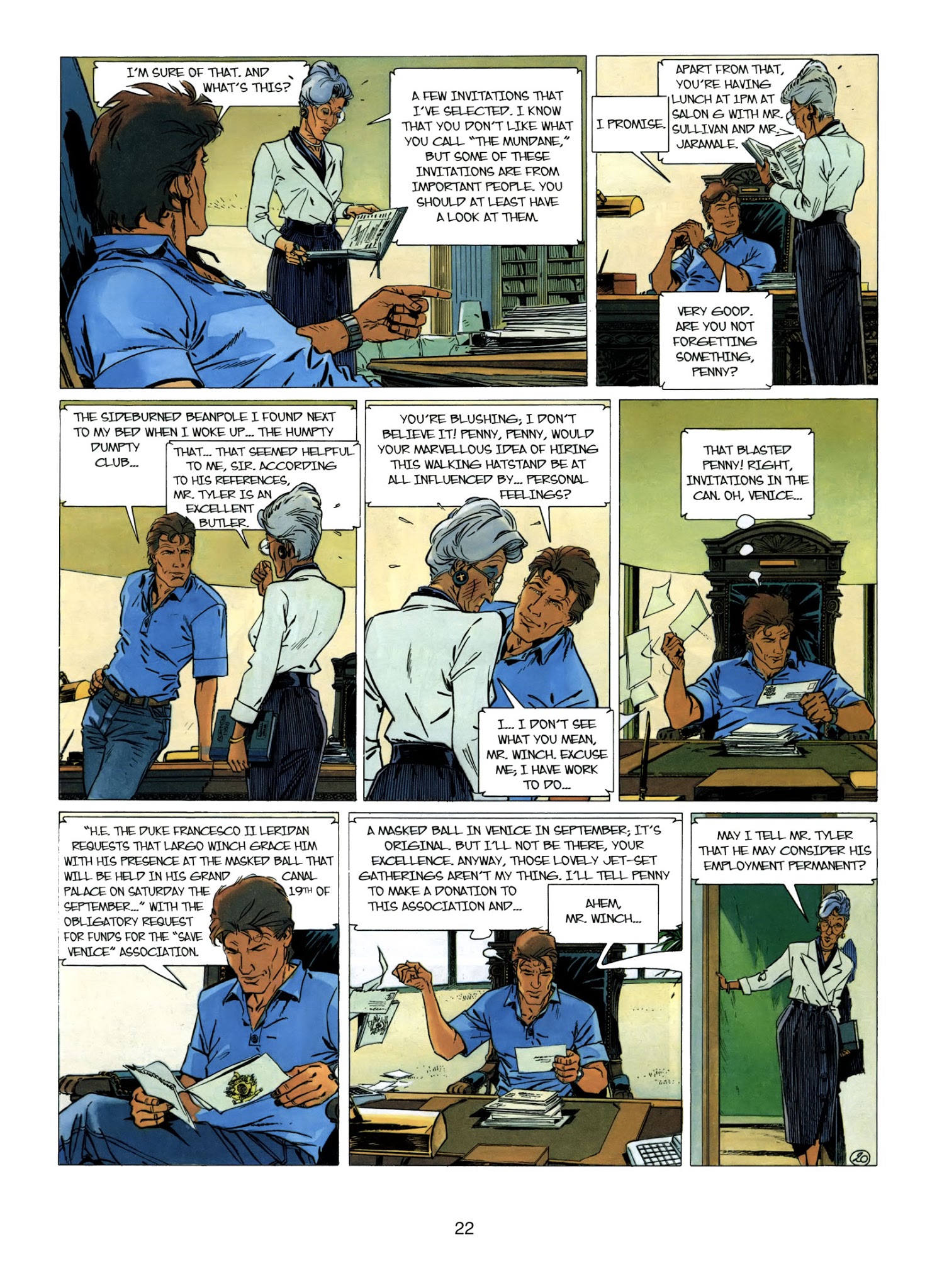 Read online Largo Winch comic -  Issue # TPB 5 - 23