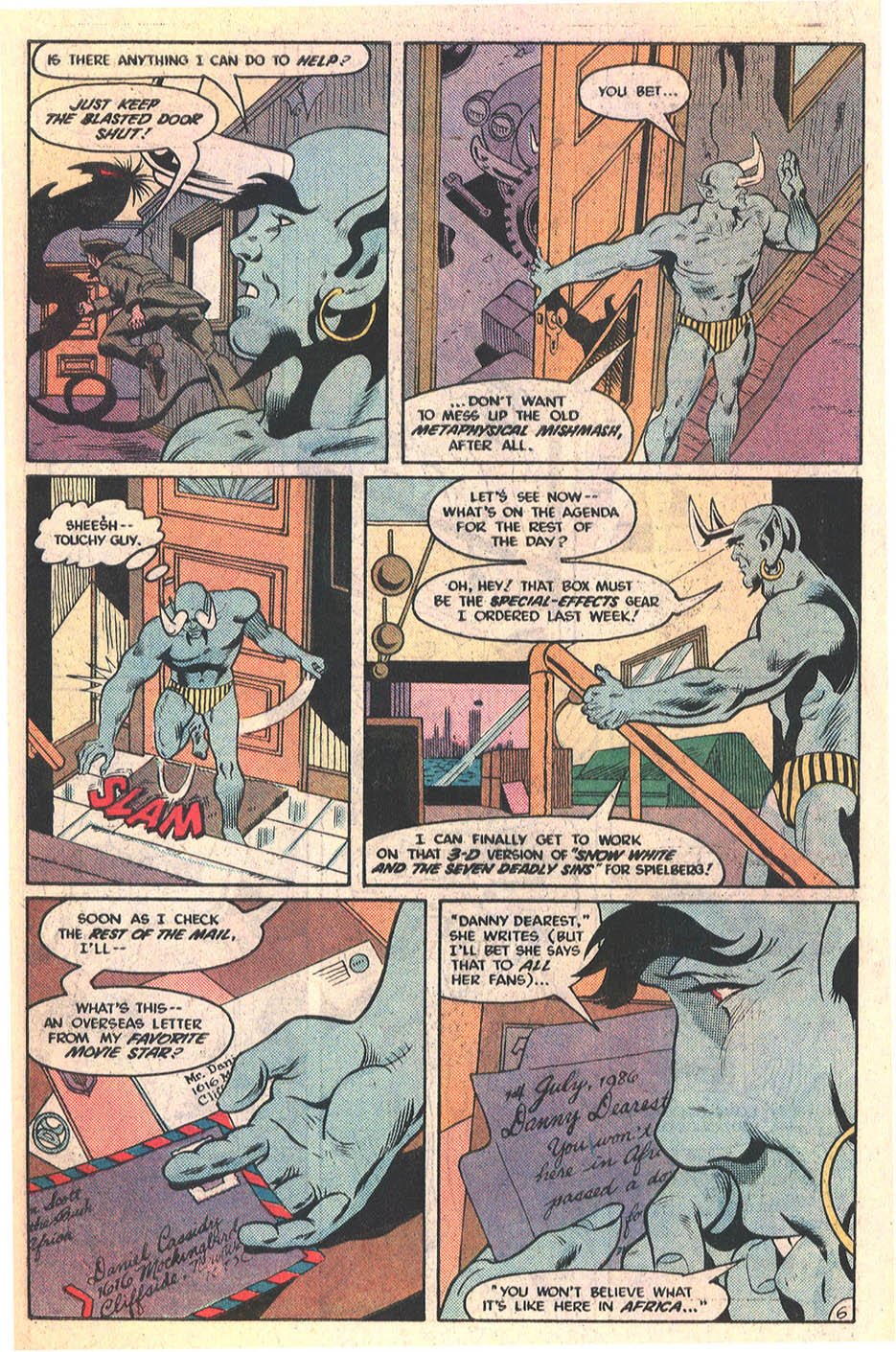 Read online Blue Devil comic -  Issue #30 - 7
