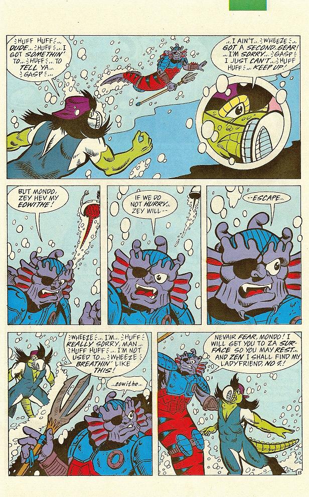 Read online Teenage Mutant Ninja Turtles Presents: Merdude comic -  Issue #2 - 14
