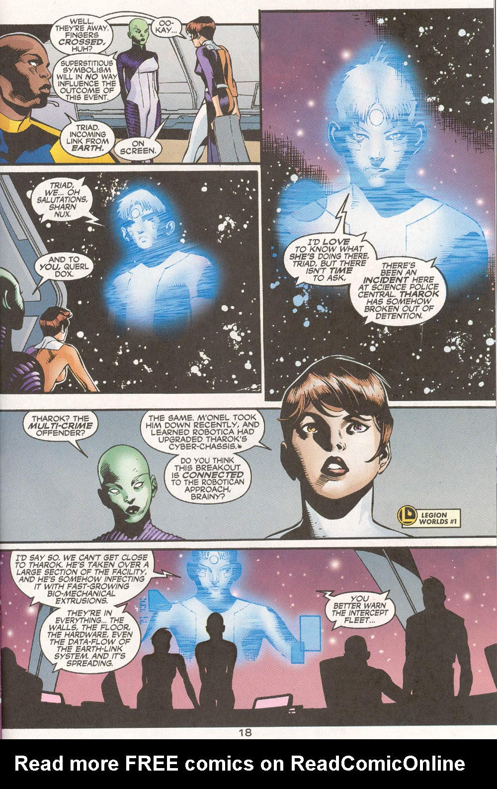 Read online The Legion comic -  Issue #10 - 19