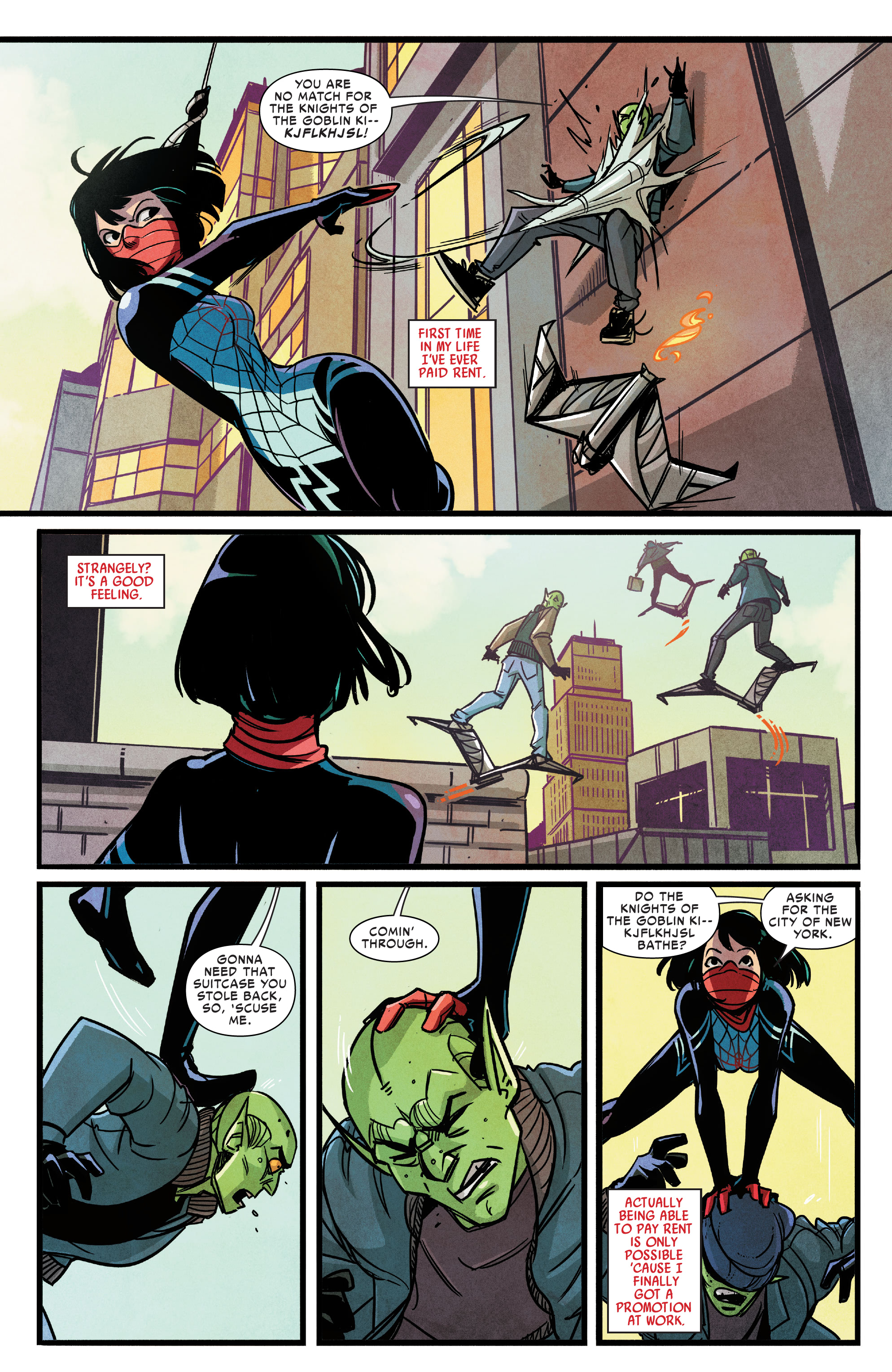 Read online Silk: Out of the Spider-Verse comic -  Issue # TPB 1 (Part 3) - 19