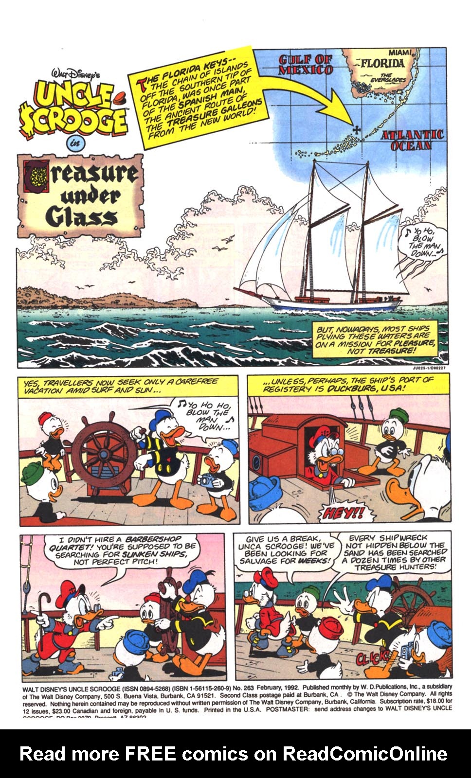 Read online Uncle Scrooge (1953) comic -  Issue #263 - 2