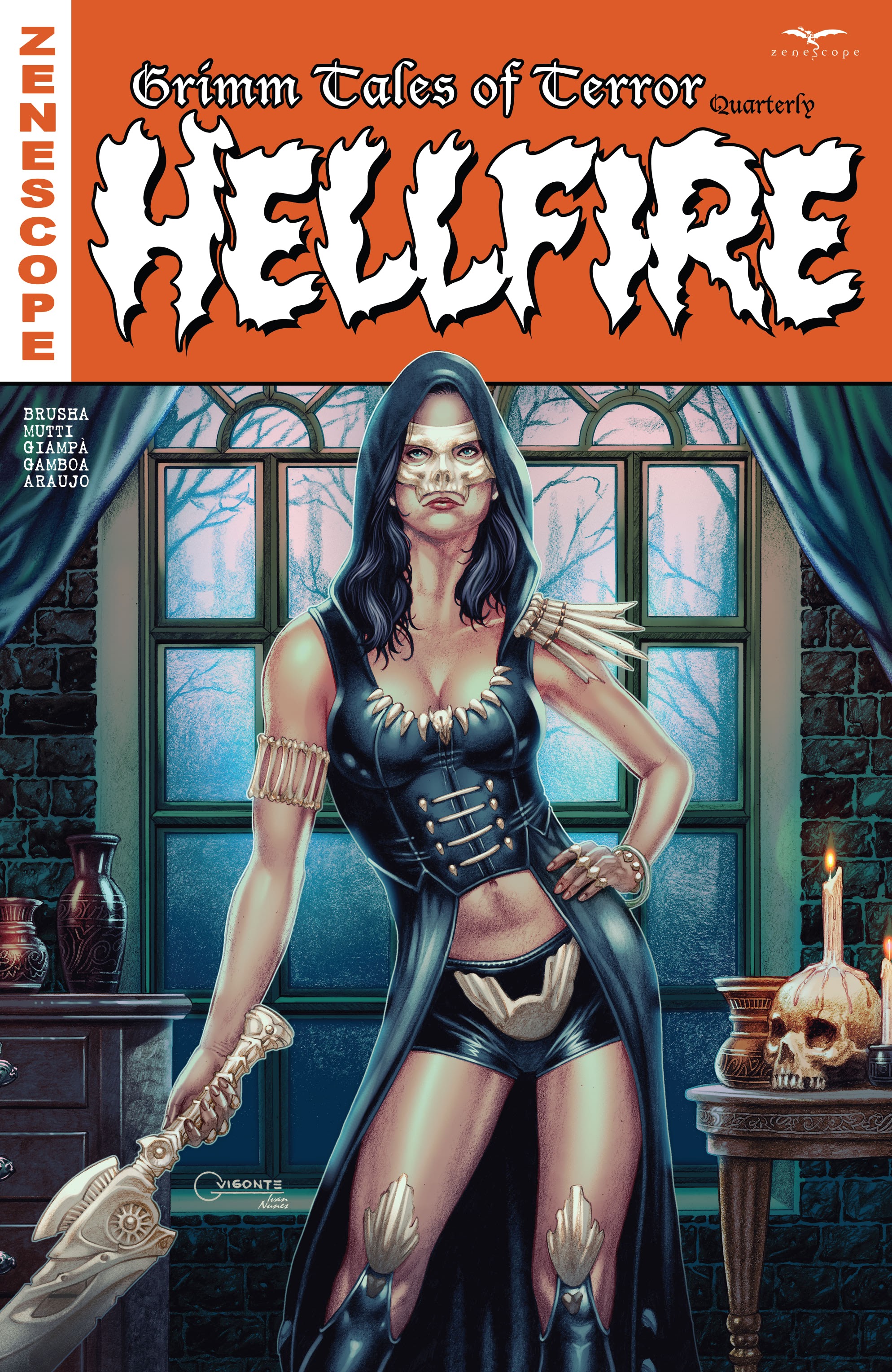 Read online Tales of Terror Quarterly: Hellfire comic -  Issue # Full - 1