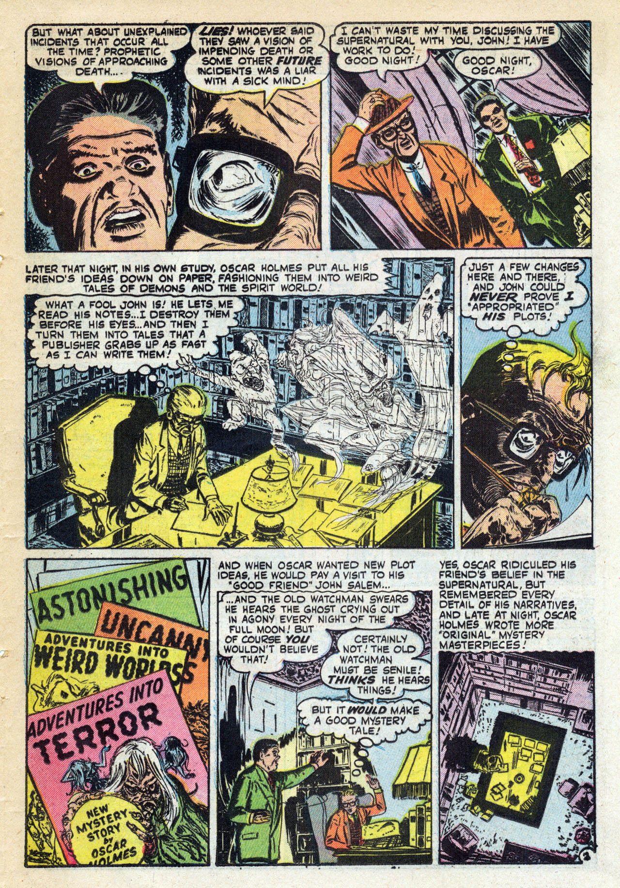 Read online Mystic (1951) comic -  Issue #26 - 23