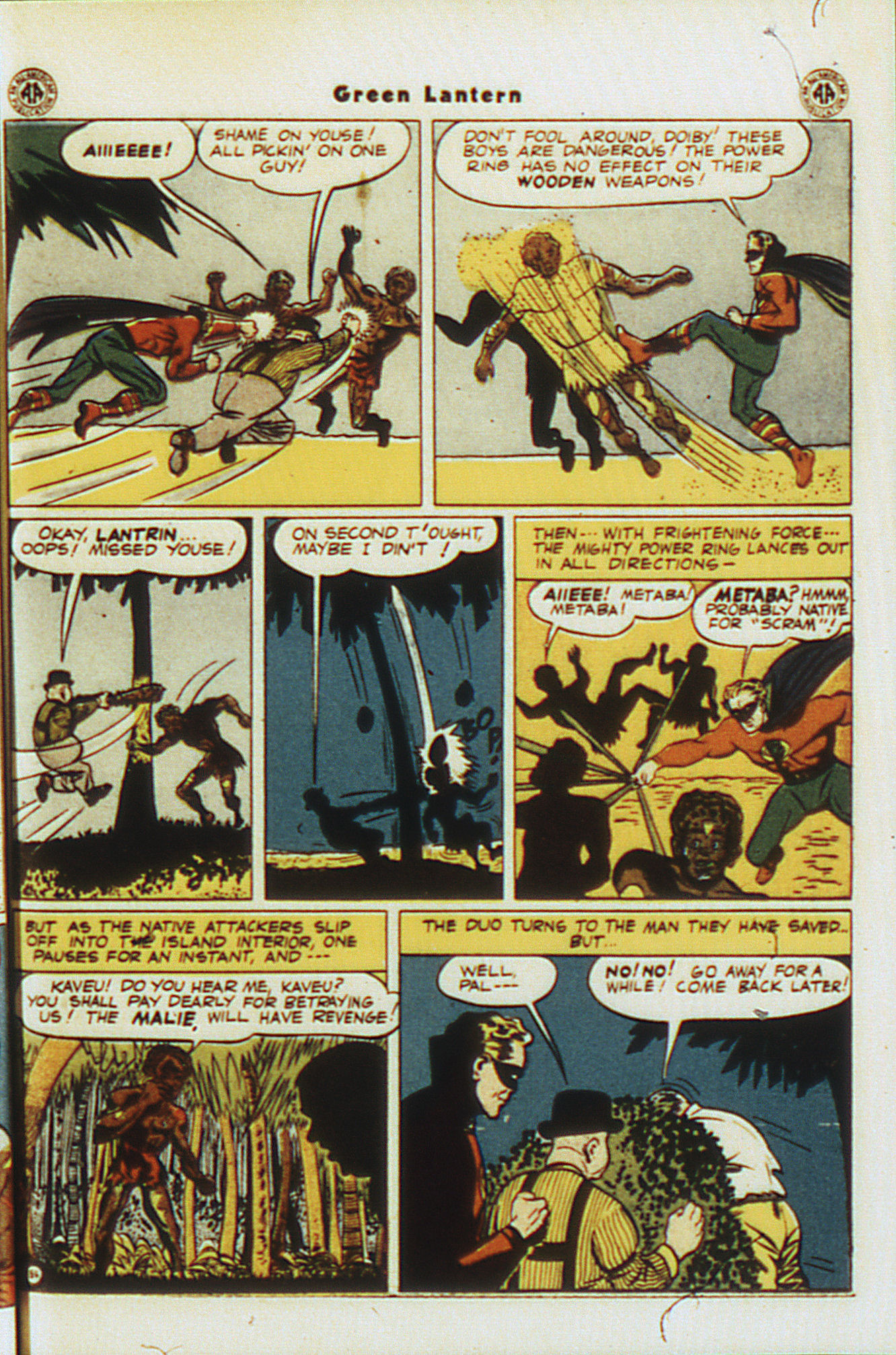 Read online Green Lantern (1941) comic -  Issue #16 - 40