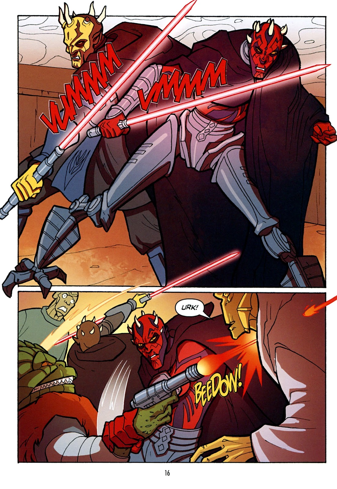 Star Wars: The Clone Wars - The Sith Hunters issue Full - Page 17