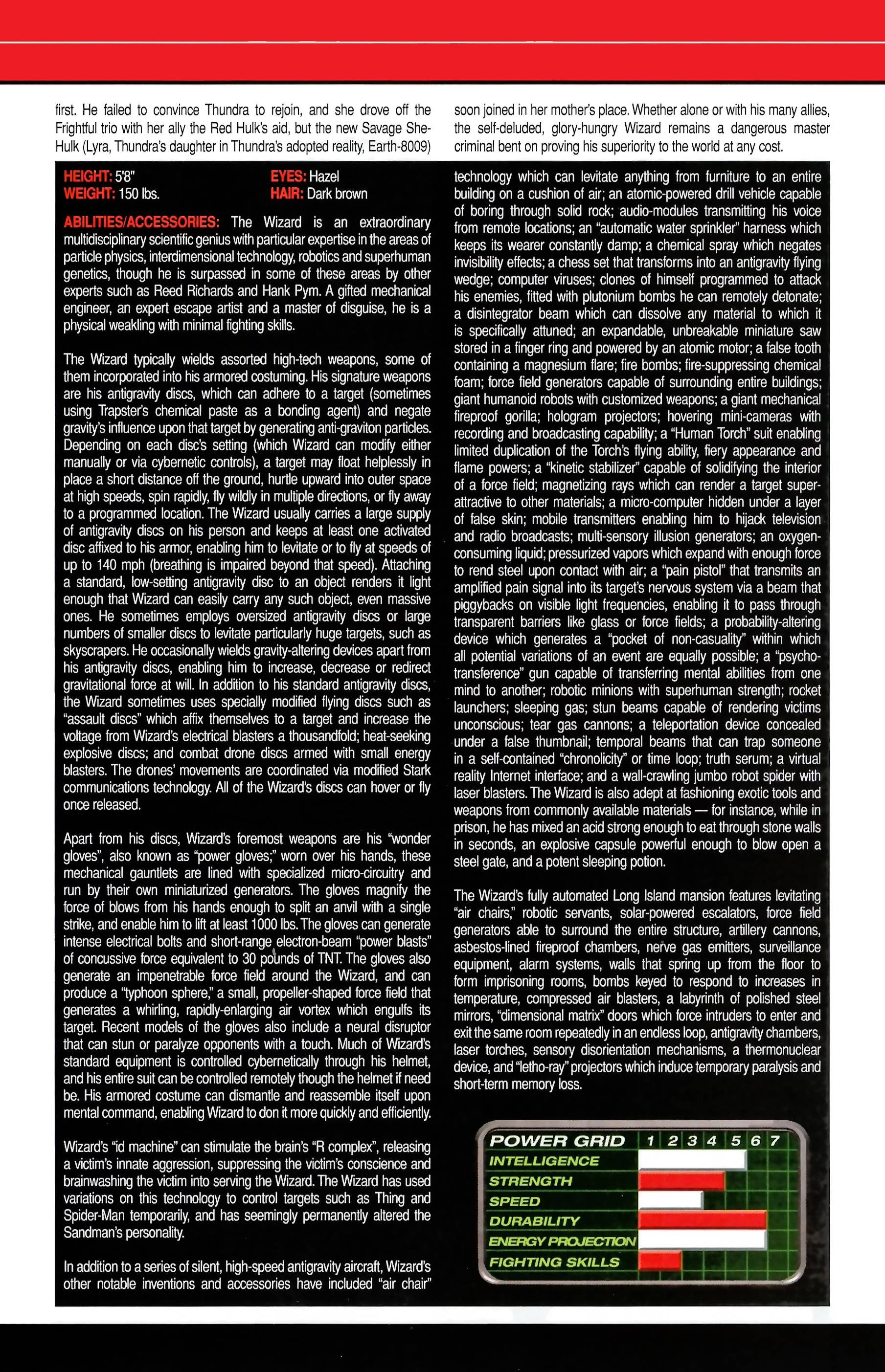 Read online Official Handbook of the Marvel Universe A to Z comic -  Issue # TPB 13 (Part 2) - 23