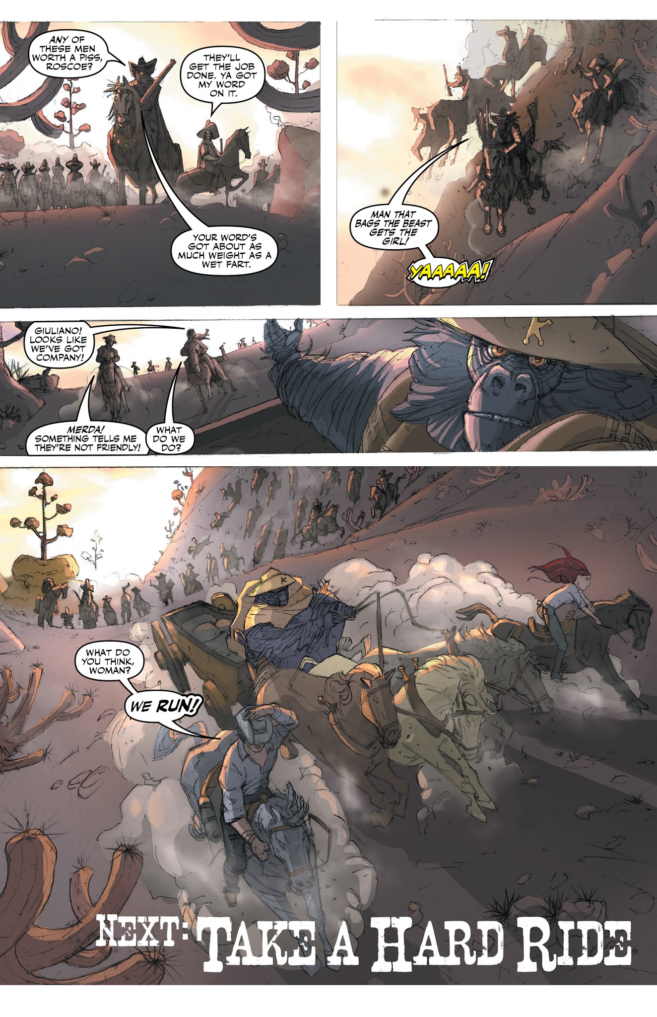 Read online Six-Gun Gorilla: Long Days of Vengeance comic -  Issue #5 - 26