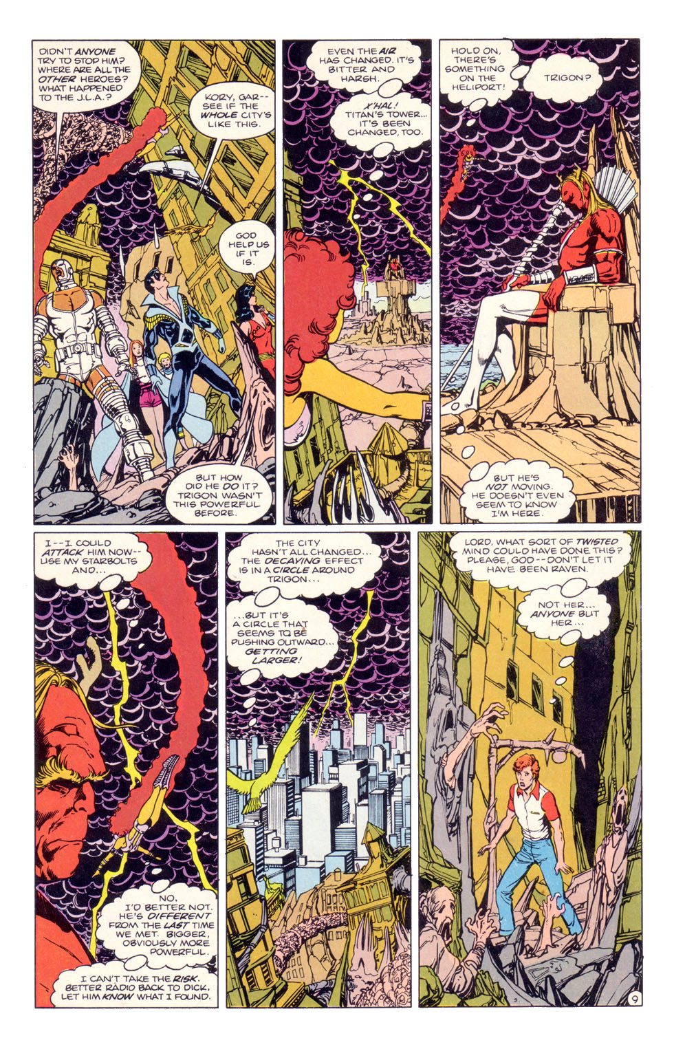 Read online Tales of the Teen Titans comic -  Issue #62 - 9