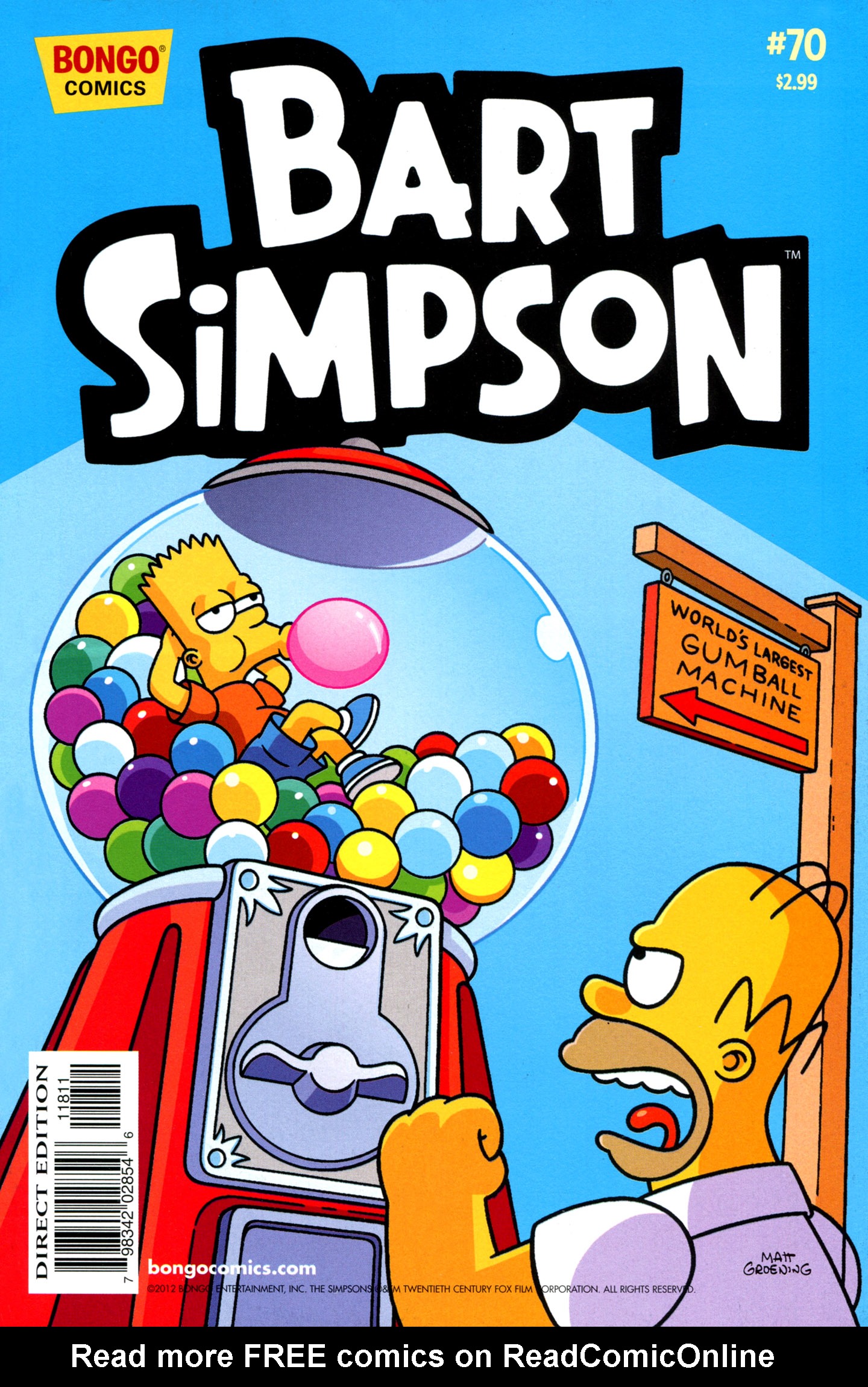 Read online Simpsons Comics Presents Bart Simpson comic -  Issue #70 - 1