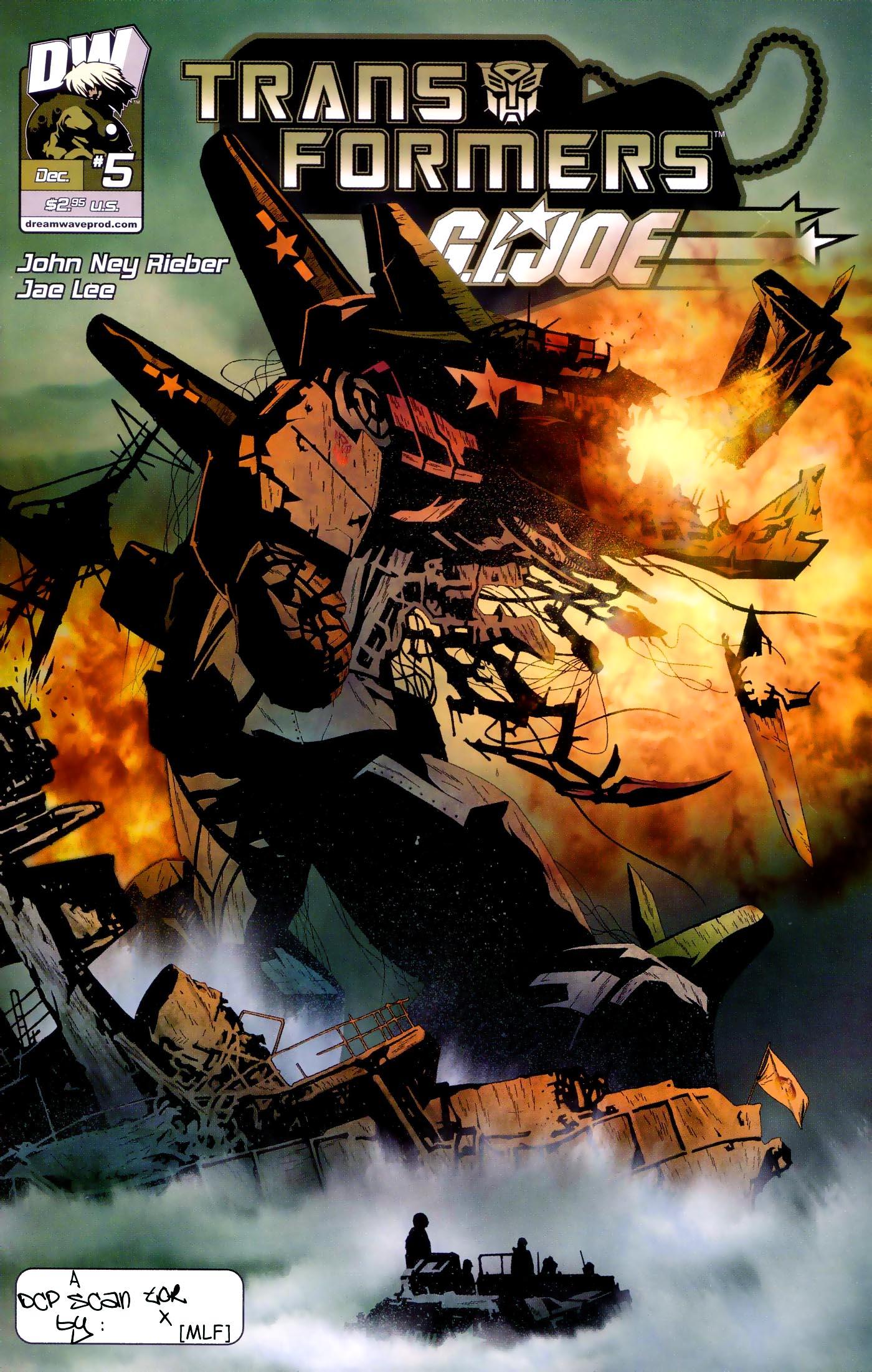 Read online Transformers/G.I. Joe comic -  Issue #5 - 1