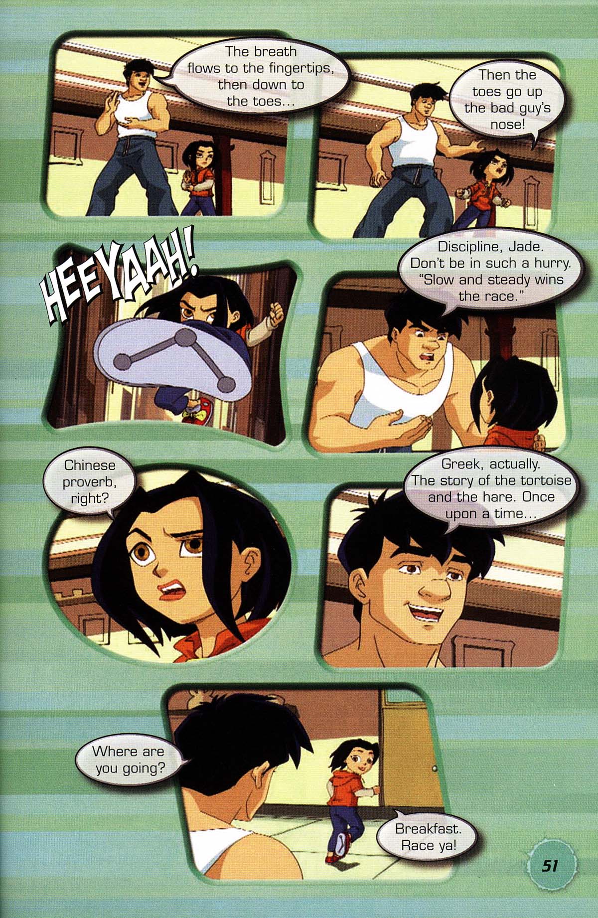 Read online Jackie Chan Adventures comic -  Issue # TPB 3 - 52