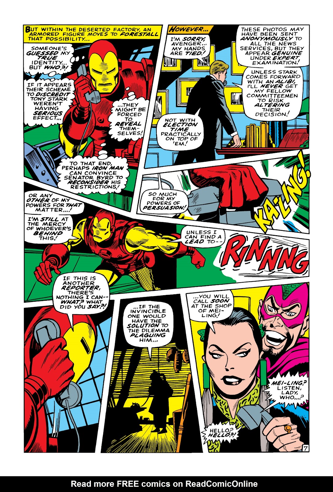 Read online Marvel Masterworks: The Invincible Iron Man comic -  Issue # TPB 5 (Part 2) - 82