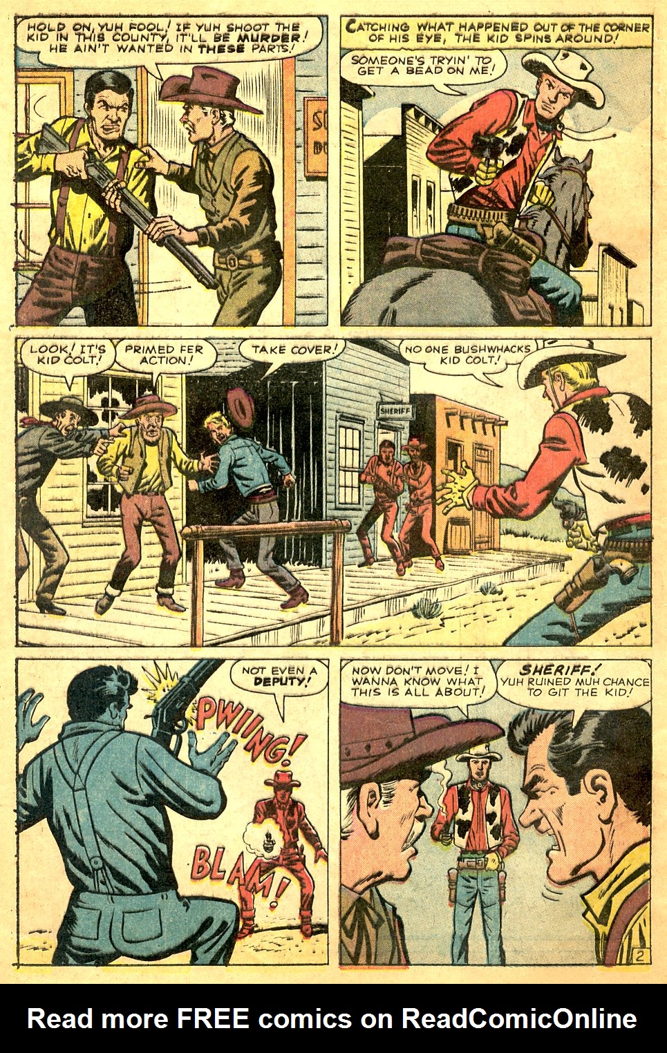 Read online Gunsmoke Western comic -  Issue #63 - 4