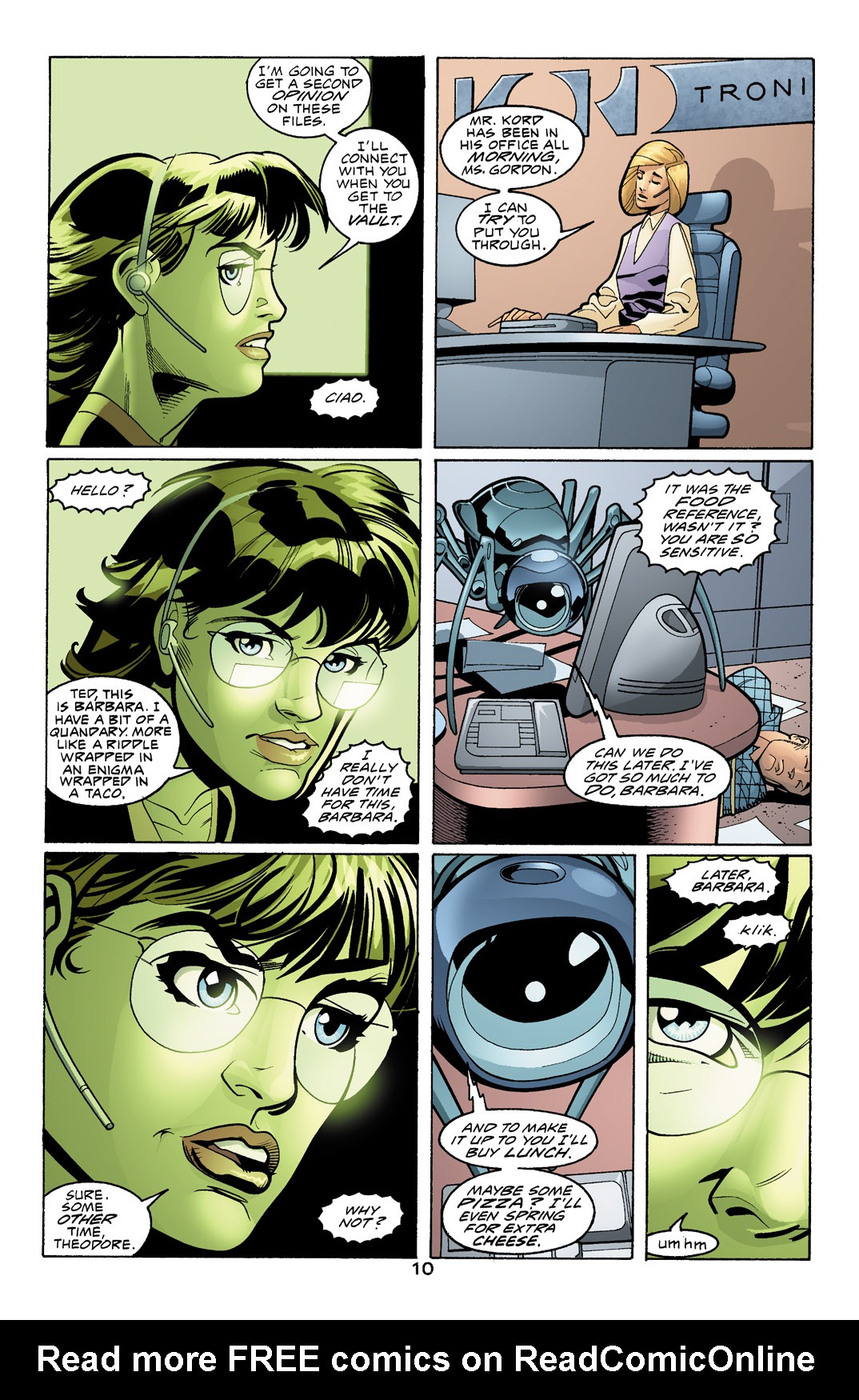 Read online Birds of Prey (1999) comic -  Issue #41 - 11